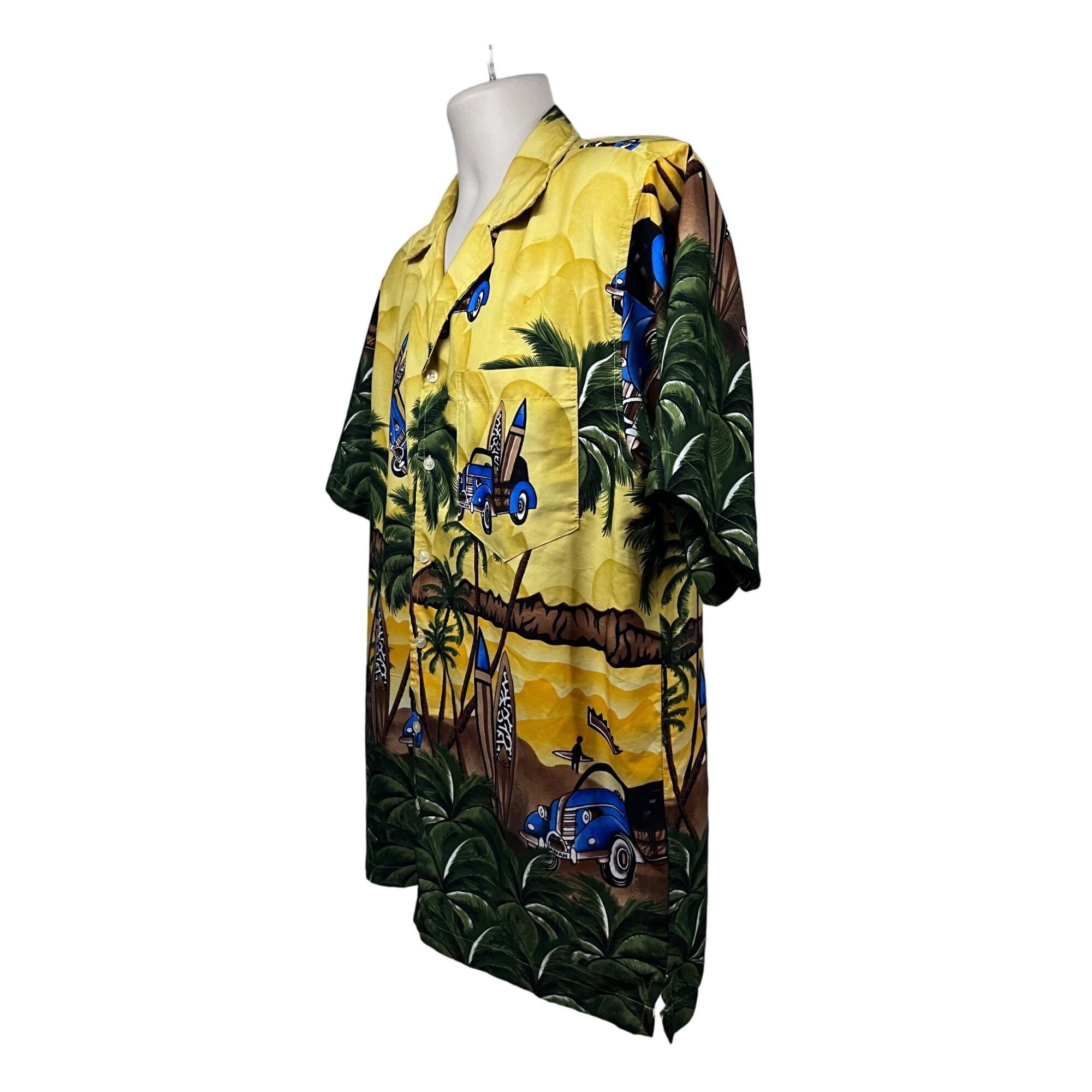 Pacific and Co. Pacific & Co Vintage Hawaiian Aloha Button Up Shirt Med Size US M / EU 48-50 / 2 - 3 Thumbnail