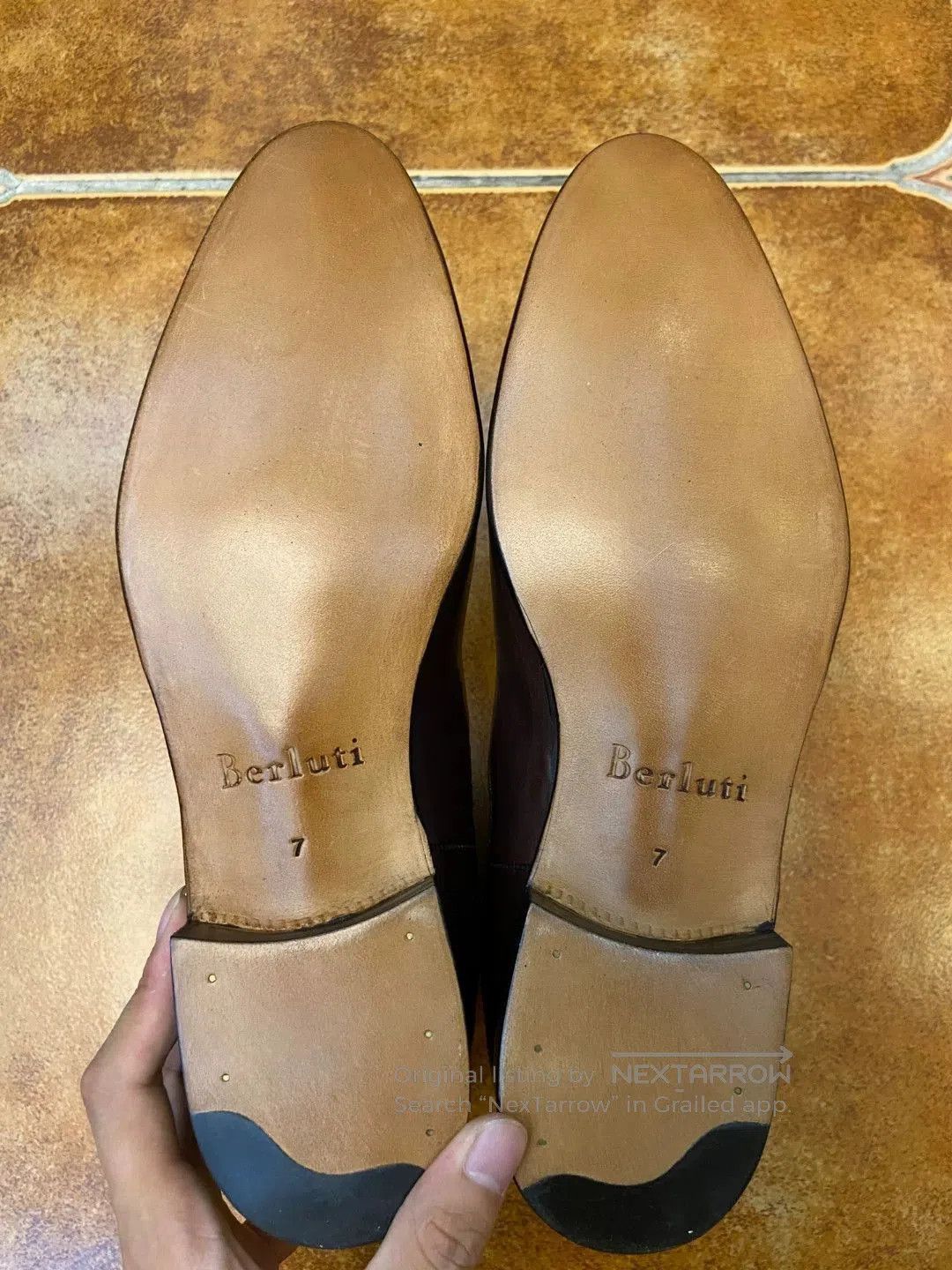 Berluti Brown Leather Chelsea Boots Size 7. Size US 7 / EU 40 - 7 Thumbnail