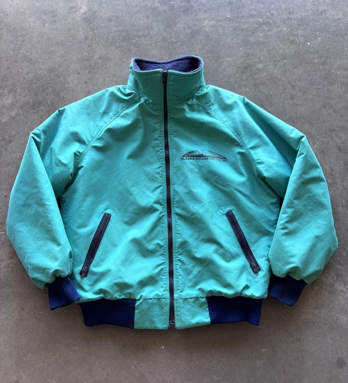 Vintage Lot Of 2 Vintage 90s Alaska Sportsmaster Polar Fleece Zip Up Size US L / EU 52-54 / 3 - 9 Thumbnail