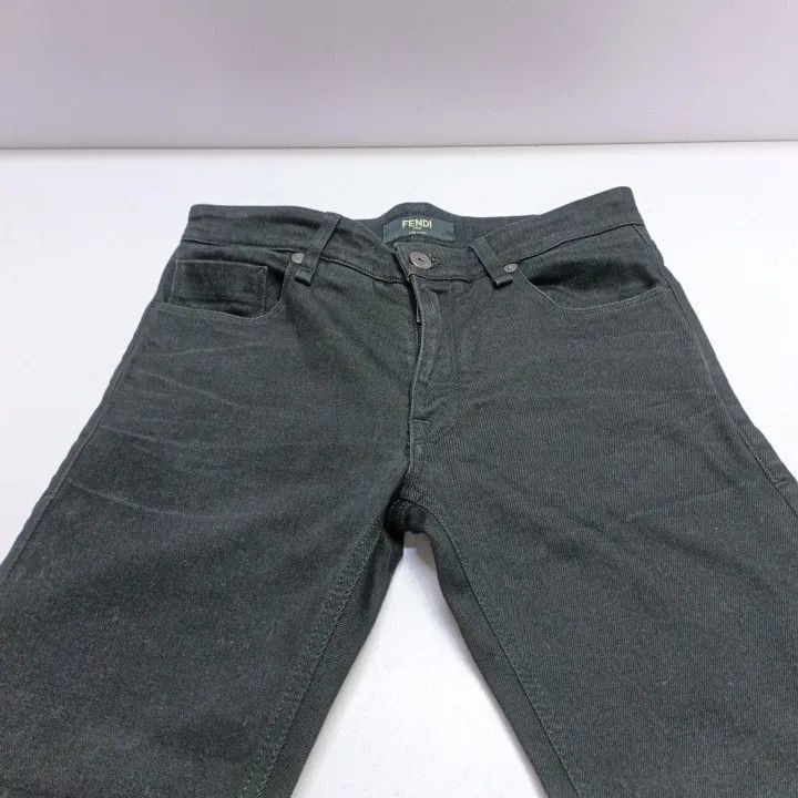 Fendi Fendi Simple Versatile Black Jeans -2507 Size US 31 - 8 Thumbnail