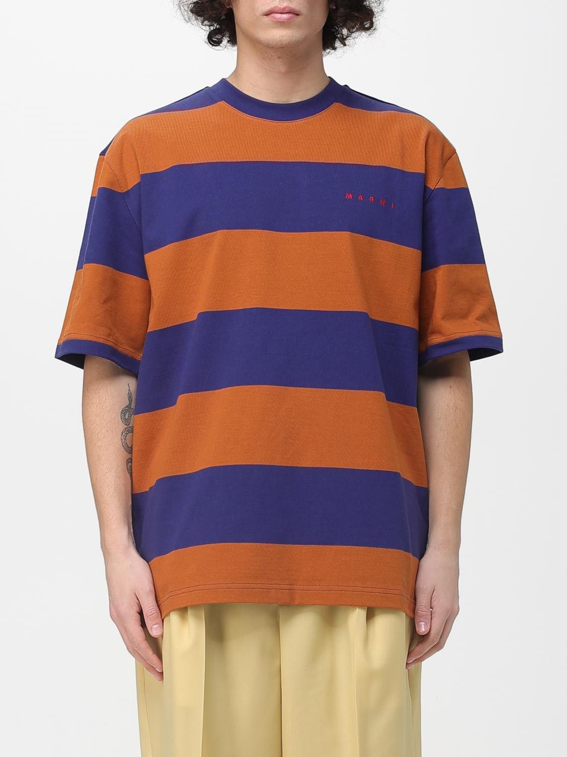 Marni Marni T-Shirt Men Multicolor Size US S / EU 44-46 / 1 - 1 Thumbnail