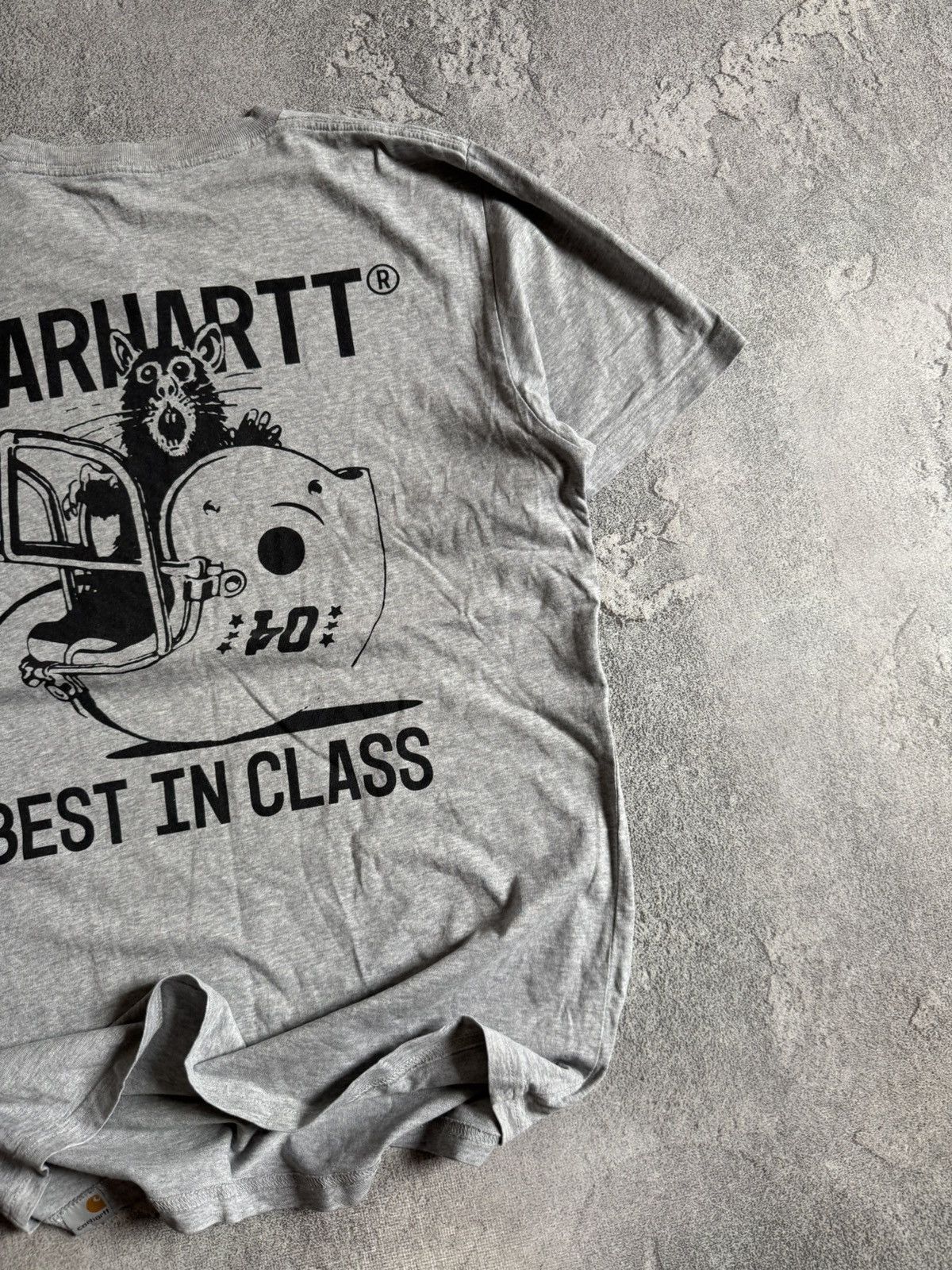 Carhartt Wip Carhartt M S/S RAT tee tshirt big logo Size US M / EU 48-50 / 2 - 3 Thumbnail