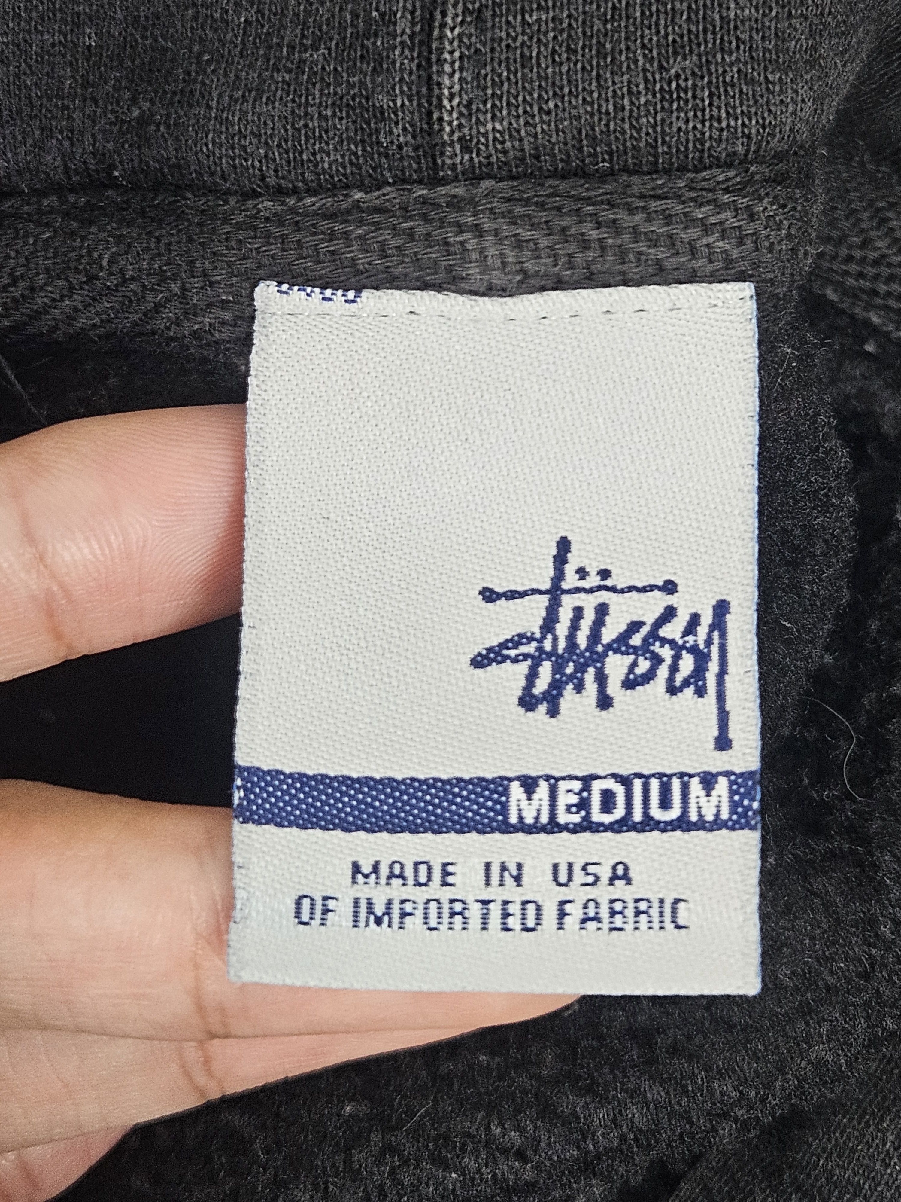Stussy Vintage Stussy No 4 Hoodie Sweater Size US M / EU 48-50 / 2 - 4 Thumbnail