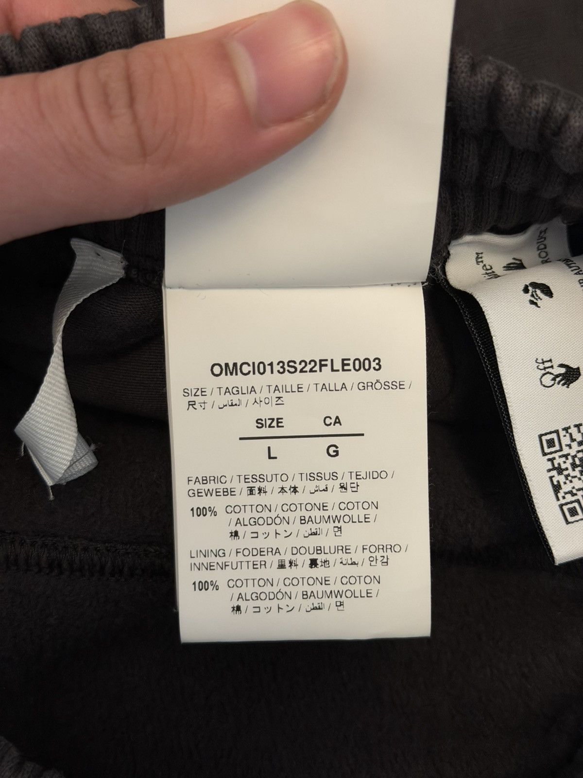 Off-White Off-white grey shorts Size US 34 / EU 50 - 6 Thumbnail