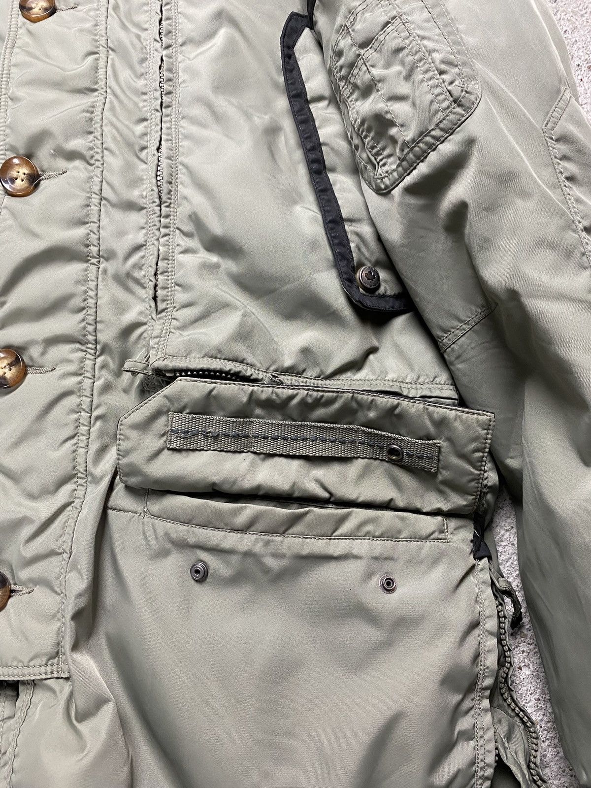 Pajar Pajar green trench coat jacket gorpcore outdoor Size US M / EU 48-50 / 2 - 2 Thumbnail