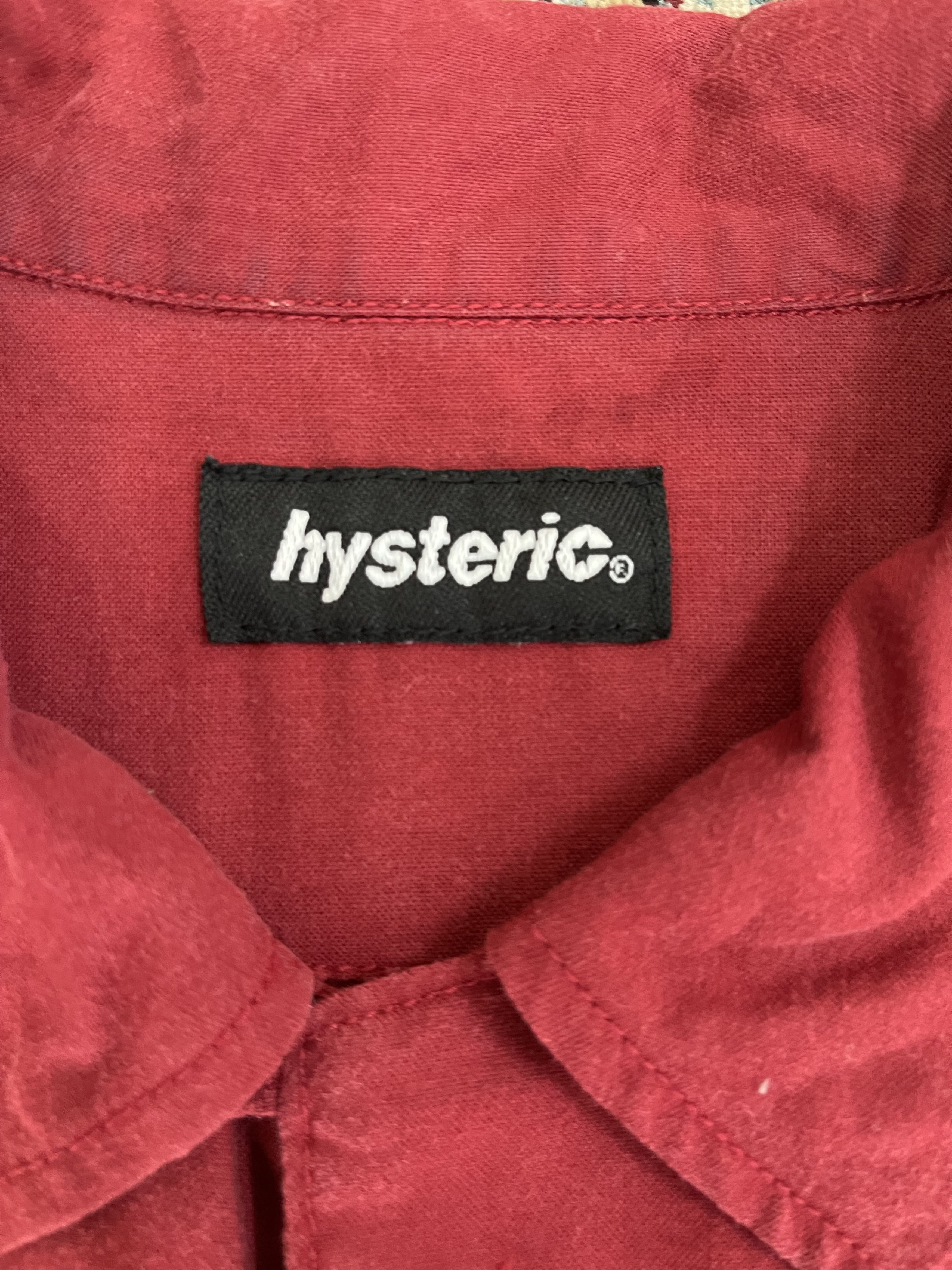 Japanese Brand Y2K Back Hit Skull Hysteric 13 Travis Shirt Size US S / EU 44-46 / 1 - 8 Thumbnail