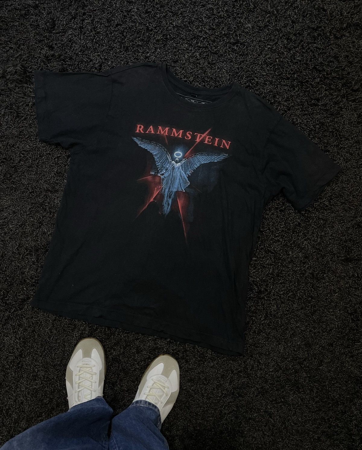 Band Tees Vintage Ramstein tee Rare t shirt Kiss Angels Y2K vtg 90s Size US XL / EU 56 / 4 - 1 Thumbnail