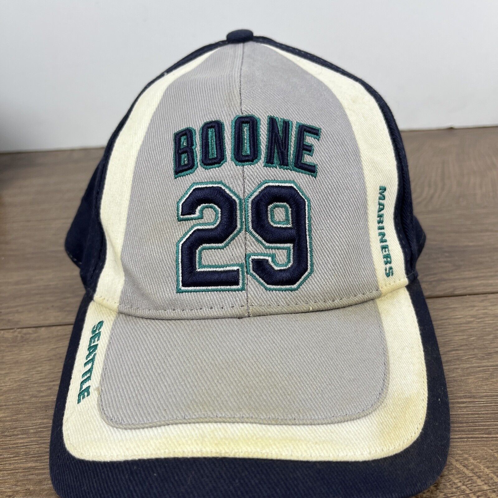 Other Seattle Mariners Hat 29 Boone Gray Hat Adjustable Adult Size Size ONE SIZE - 5 Thumbnail