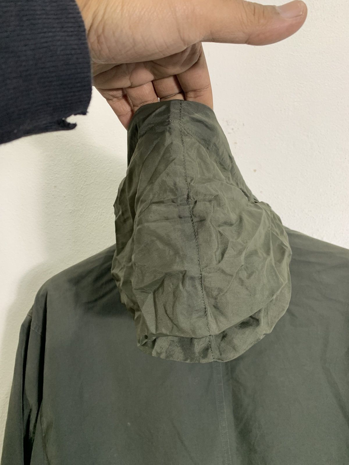 Burberry Vintage Green Army Parka Burberrys Jacket Size US M / EU 48-50 / 2 - 11 Thumbnail