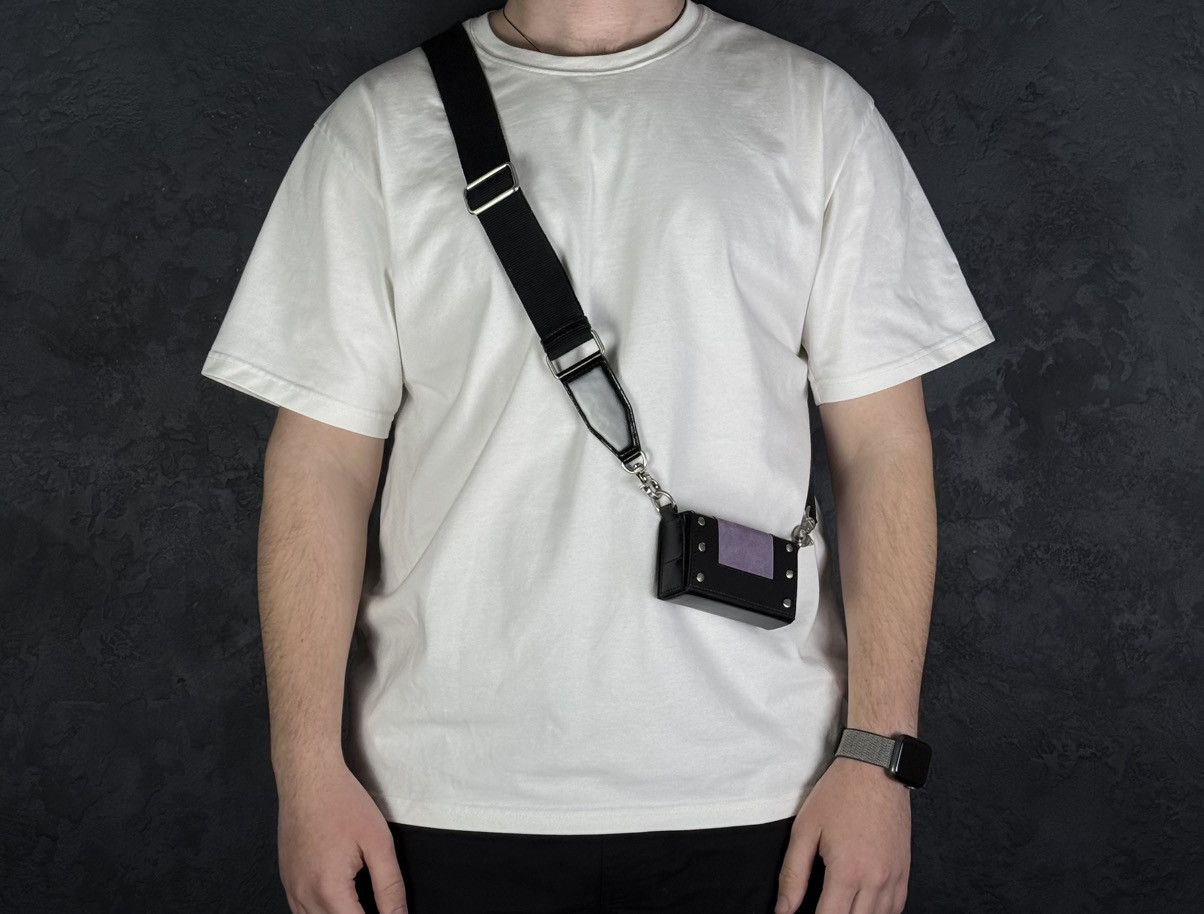 AMI AMI Small Panelled Box Bag Men’s Size ONE SIZE - 1 Thumbnail