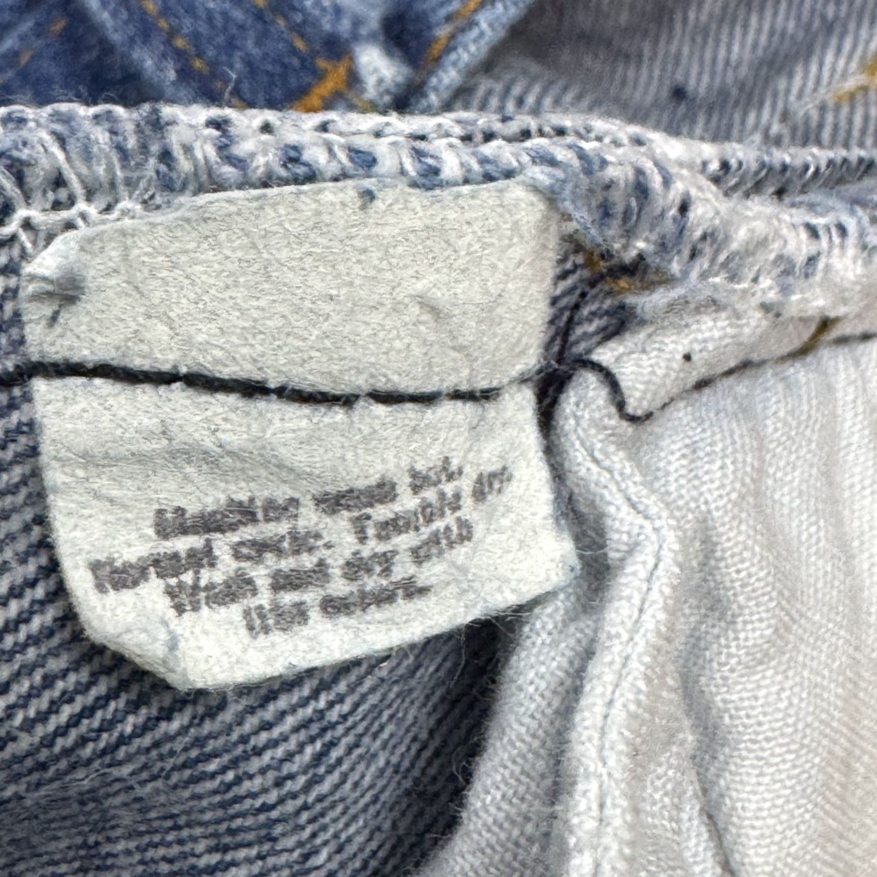 Levi's VINTAGE Levi's 501 Jeans Womens 24x27 Blue 80s Fuzzy Button Fly Denim Pants Dark Jeans Women, 501, 80s, Levi's, Blue, Dark, 90s Size 42" / US 20 - 6 Thumbnail