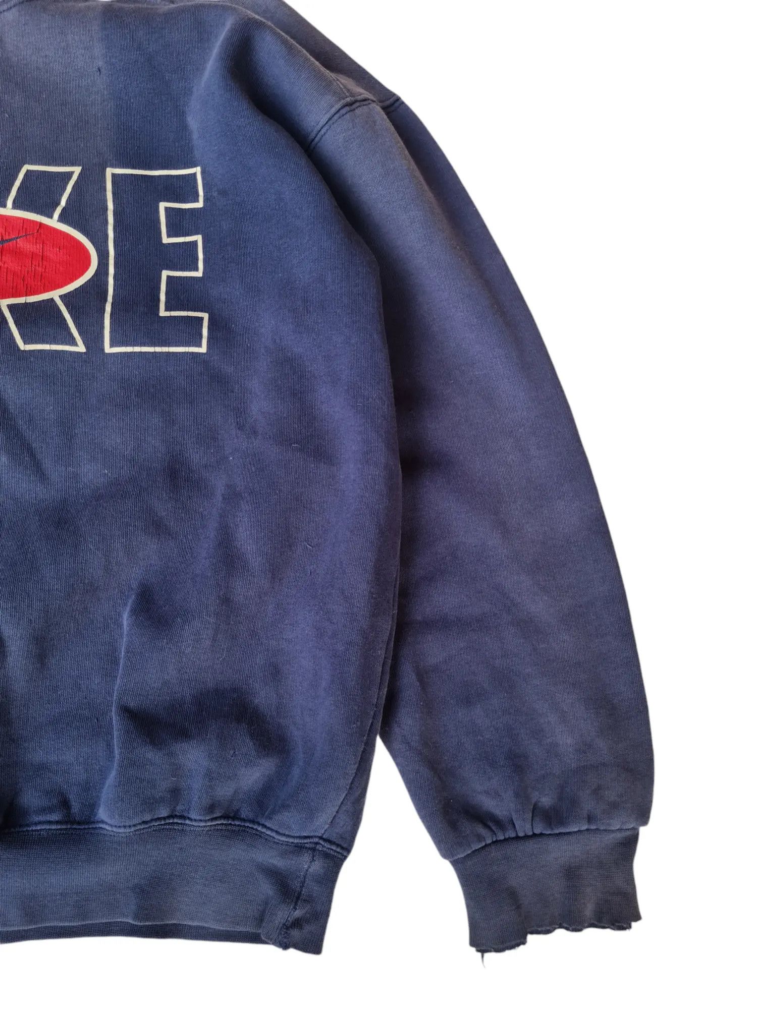 Nike Vtg 90s Nike Sun Faded - Big Logo Sweat Size US M / EU 48-50 / 2 - 6 Thumbnail