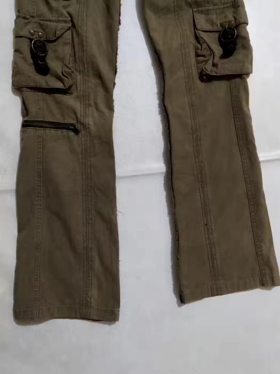 Japanese Brand Rare!! Fuga Cargo Pant Multi Pocket Dirty Detachable pocket Size US 28 / EU 44 - 5 Thumbnail
