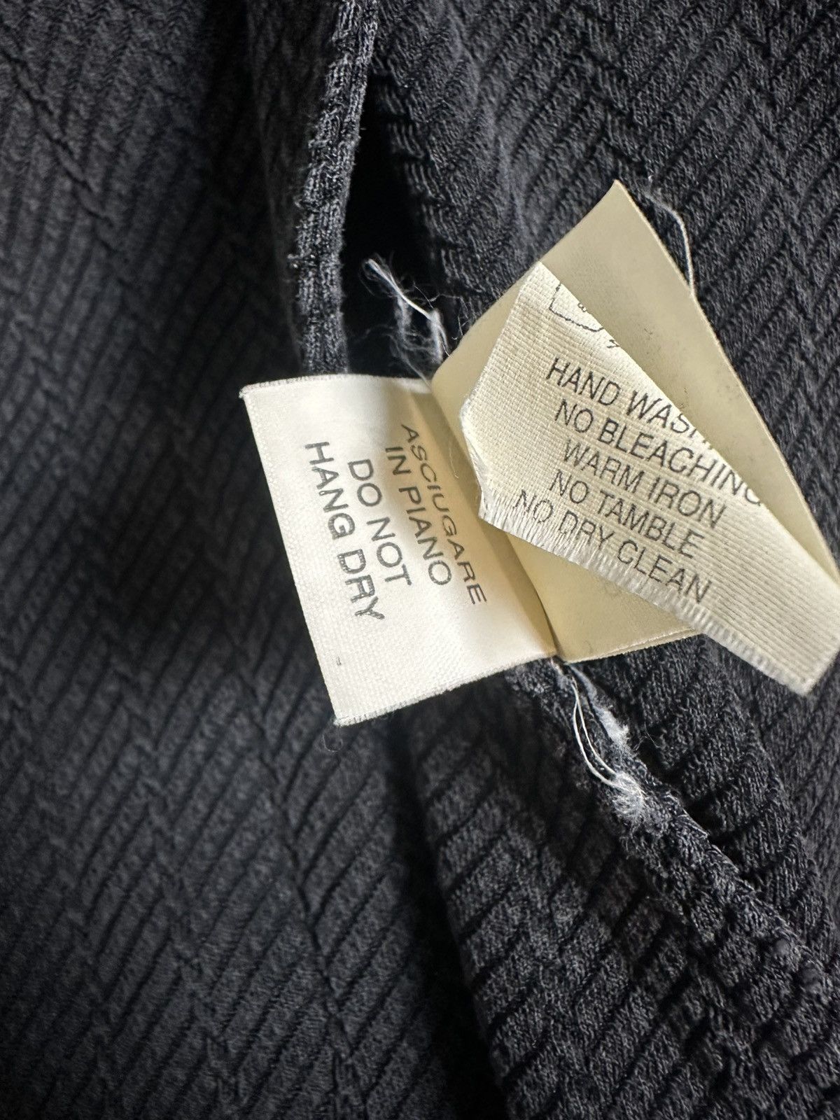 Emporio Armani 90s Herringbone Belted Coat Size US L / EU 52-54 / 3 - 11 Thumbnail