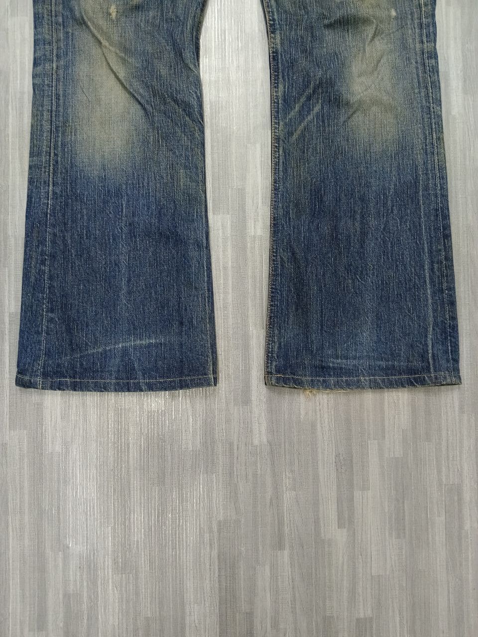 Vintage FLARE SICK EDWIN DENIM PANTS Size US 32 / EU 48 - 6 Thumbnail