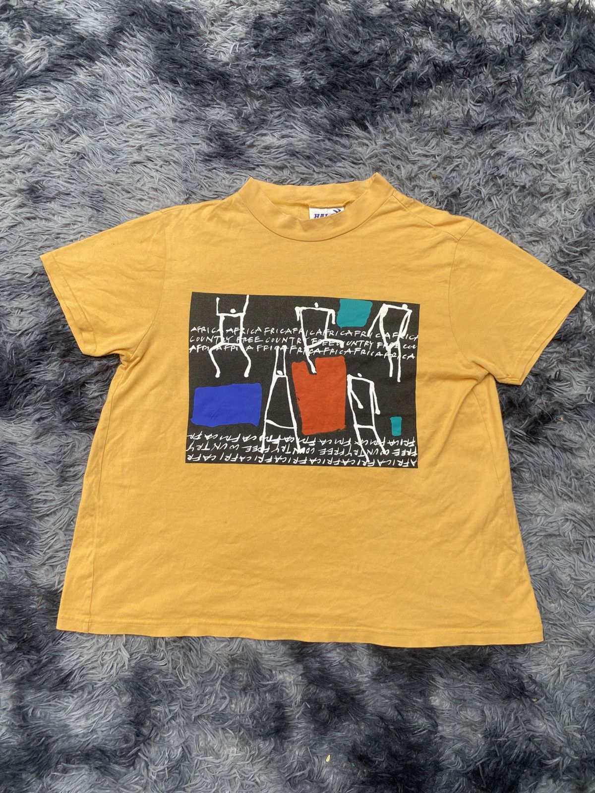 Issey Miyake Vintage Hai sporting gear “Africa Free Country” Size US M / EU 48-50 / 2 - 1 Thumbnail