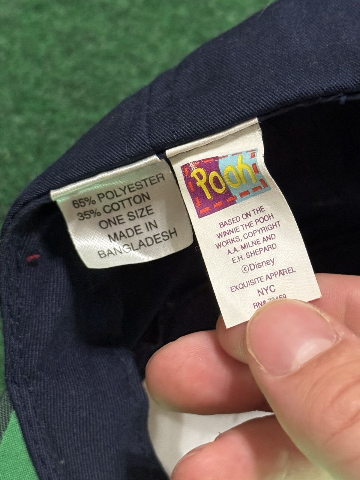 Disney × Vintage Vintage 90s Winnie The Pooh Honey Bear Cartoon Snapback Hat Size ONE SIZE - 6 Thumbnail