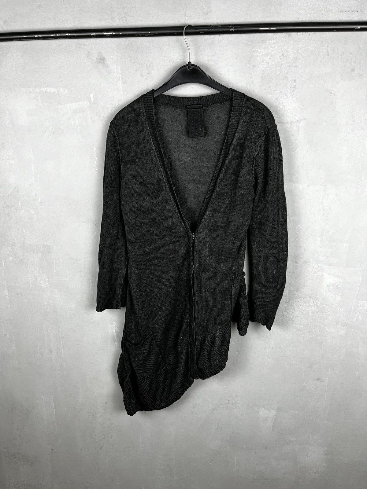 Other × Rundholz Rundholz Black Label Wool Cotton Oversized Asymmetrical Size S / US 4 / IT 40 - 3 Thumbnail