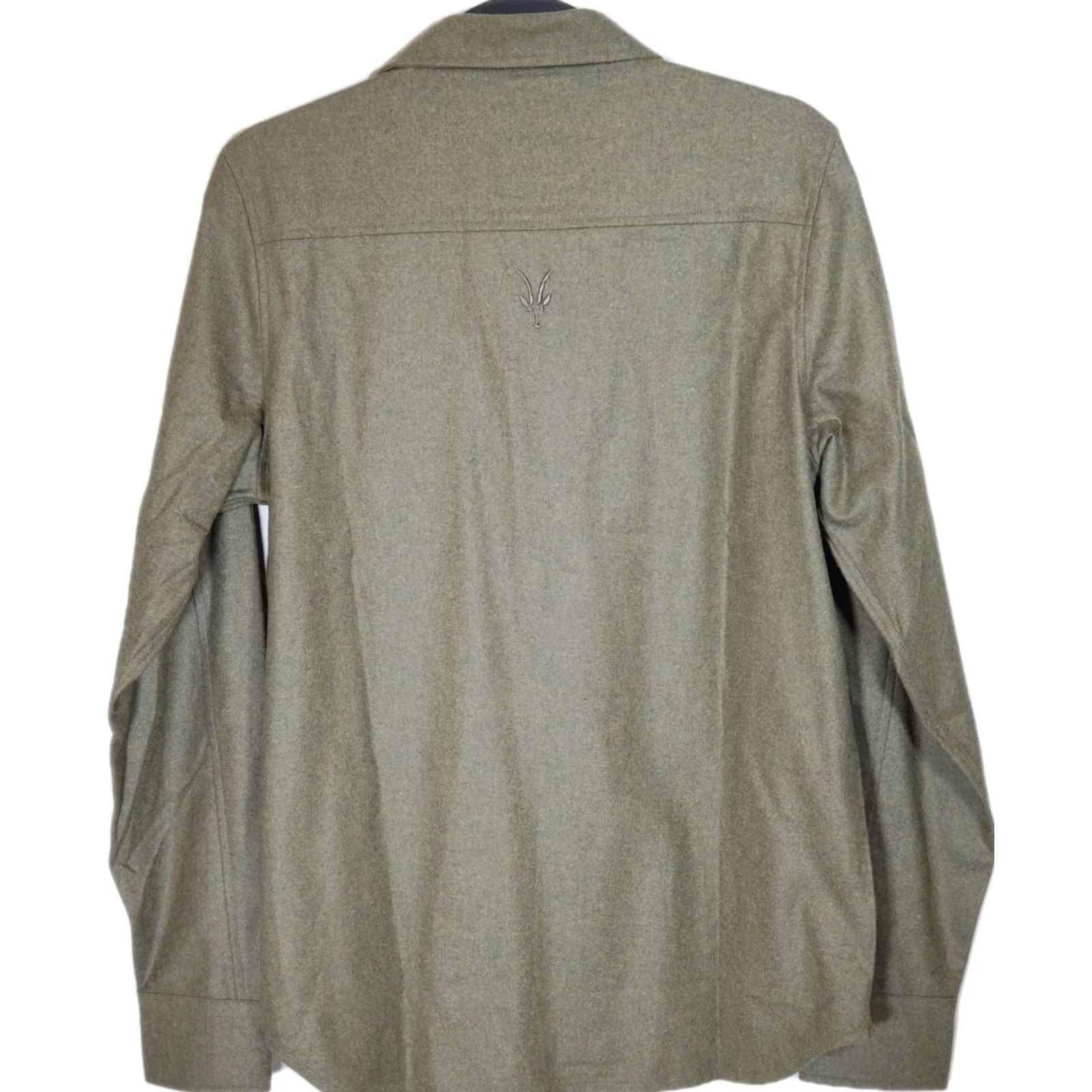 Vintage Ibex Beacon Shirt Wool Blend Button Down Acorn Heather Green Pockets Men's S New Shirts Size US S / EU 44-46 / 1 - 2 Thumbnail