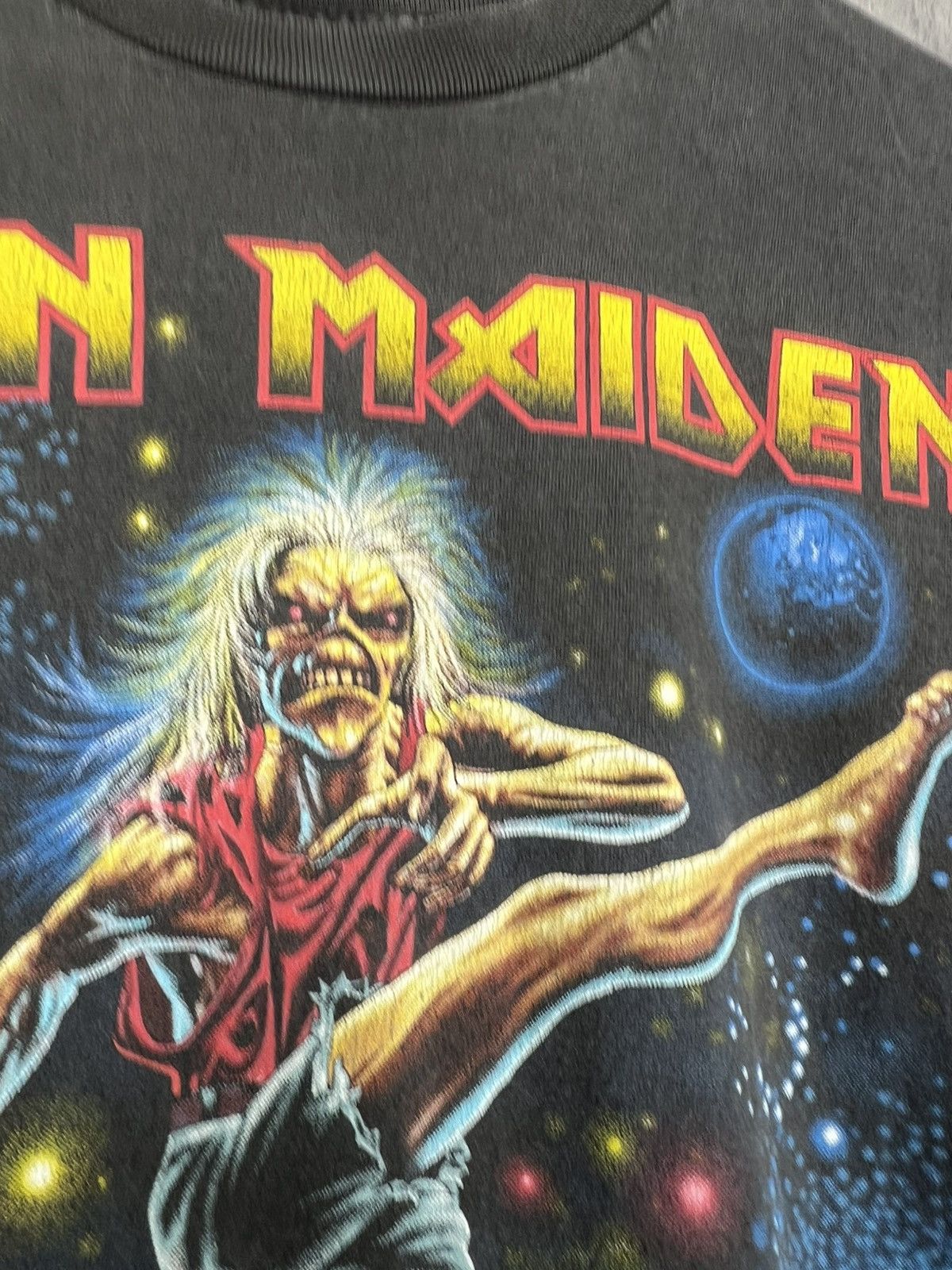 Iron Maiden Iron Maiden Virtual World tour Vintage T Shirt Size M Size US M / EU 48-50 / 2 - 7 Thumbnail
