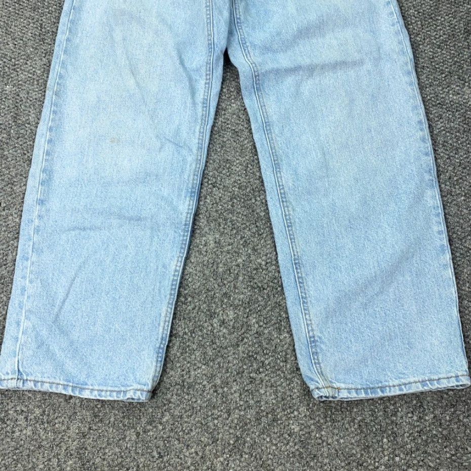 Empyre VINTAGE Empyre Jeans Men Size 32 Relaxed Fit Light Wash Denim 90s Grunge Skater USA 5-Pocket Mens Size US 33 - 5 Thumbnail