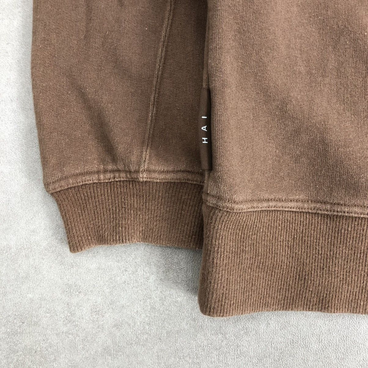 Hai Sporting Gear × Issey Miyake Vintage Issey Miyake Hai Sporting Gear Brown Sweatshirt Size US M / EU 48-50 / 2 - 8 Thumbnail