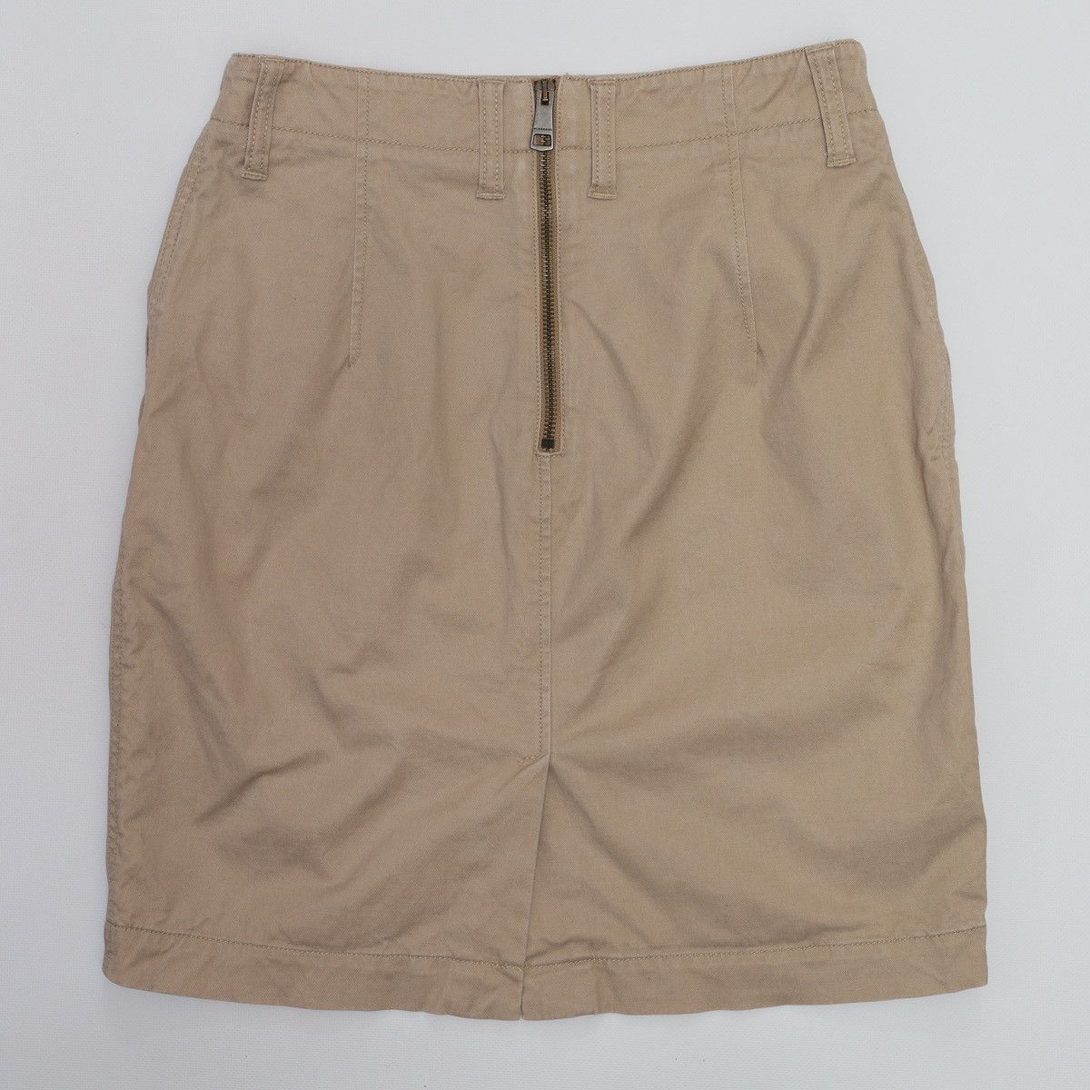 Burberry Burberry Denim Skirt Beige Short Safari Size 28" / US 6 / IT 42 - 1 Thumbnail