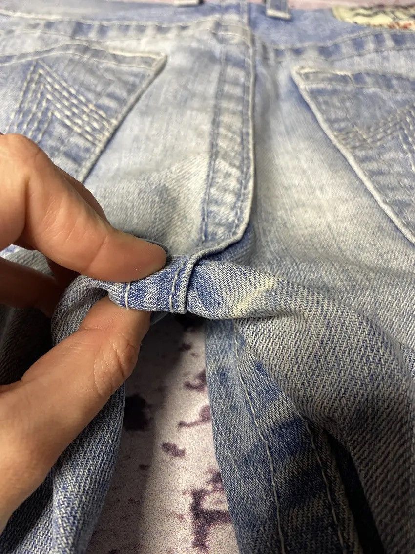 True Religion 👾CRAZY TRUE RELIGION Y2K VINTAGE JACKSON JEANS FADED PANTS👾 Size US 27 - 3 Thumbnail