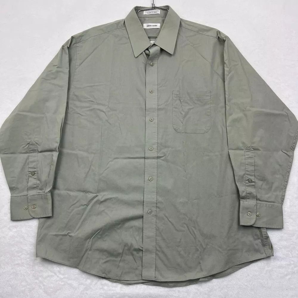Pierre Cardin Pierre Cardin Shirt Men 17 32/33 Long Sleeve Collared Large Size US L / EU 52-54 / 3 - 1 Thumbnail