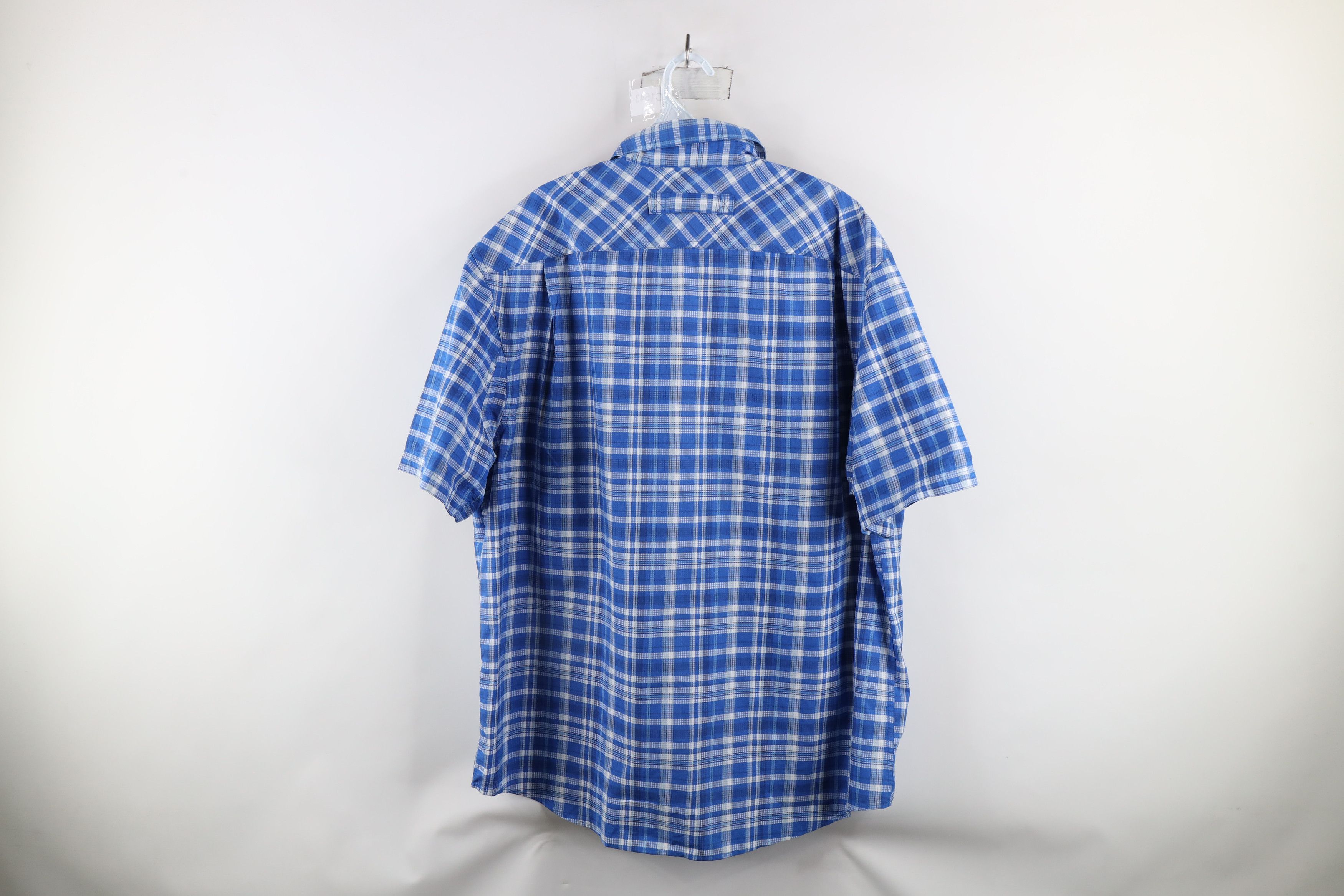 Duluth Trading Company × Vintage New Duluth Trading Co Short Sleeve Button Shirt Plaid Size US L / EU 52-54 / 3 - 10 Thumbnail