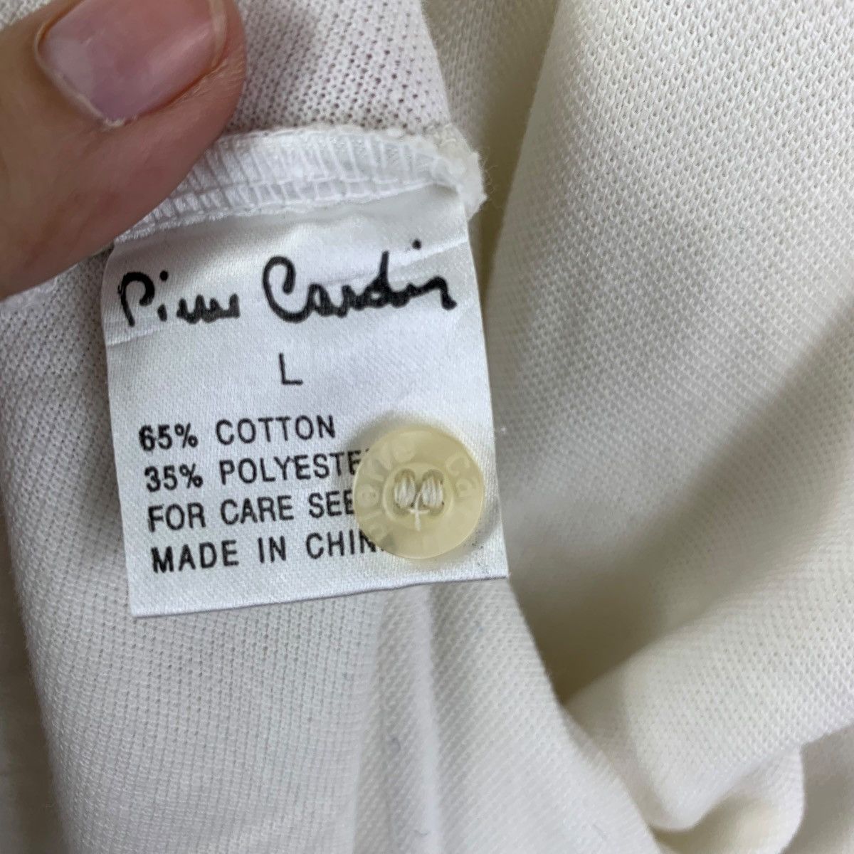 Pierre Cardin Vintage PIERRE CARDIN PARIS Embroidered Polo Tee Shirt Top Size US L / EU 52-54 / 3 - 8 Thumbnail