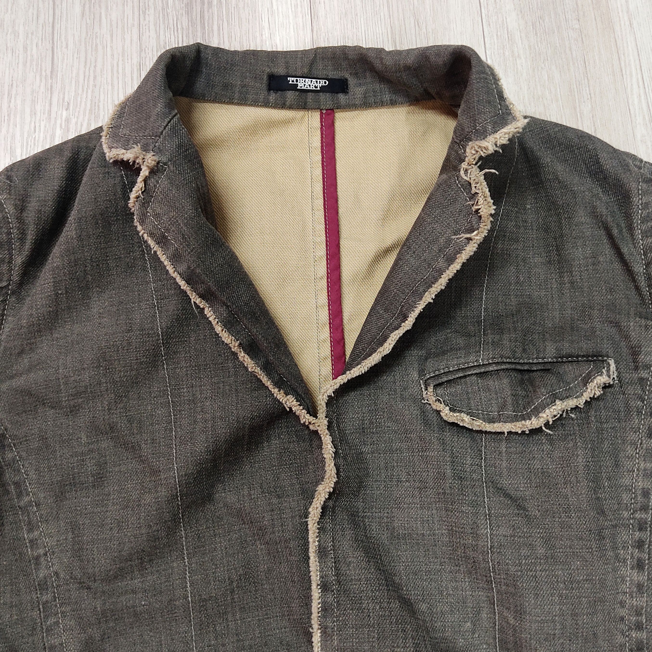 Tornado Mart Tornado Mart Deconstructed Chore Jacket Size US S / EU 44-46 / 1 - 4 Thumbnail