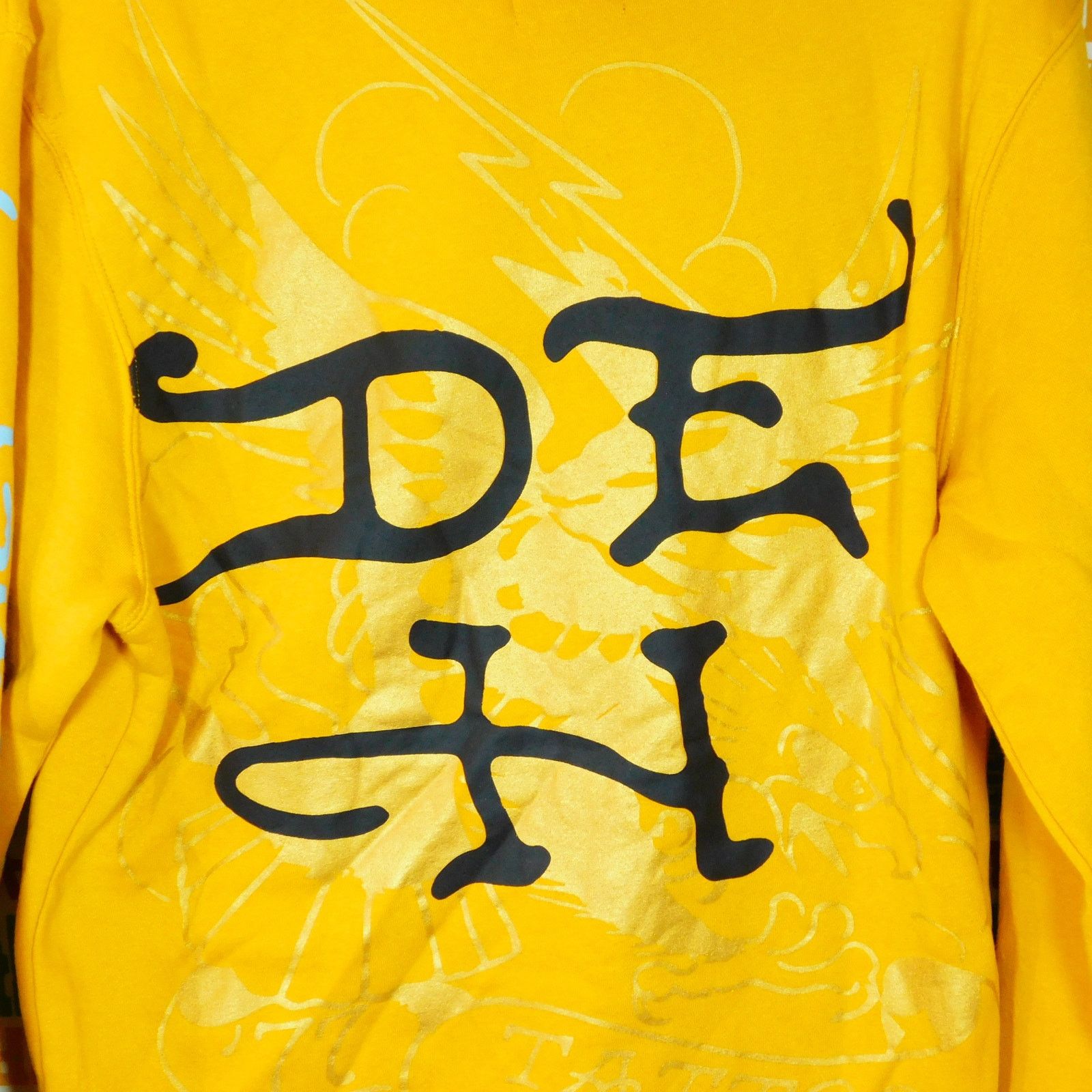 Ed Hardy Ed Hardy Black Panther Hoodie Size S Double Sided Yellow Size US S / EU 44-46 / 1 - 7 Thumbnail