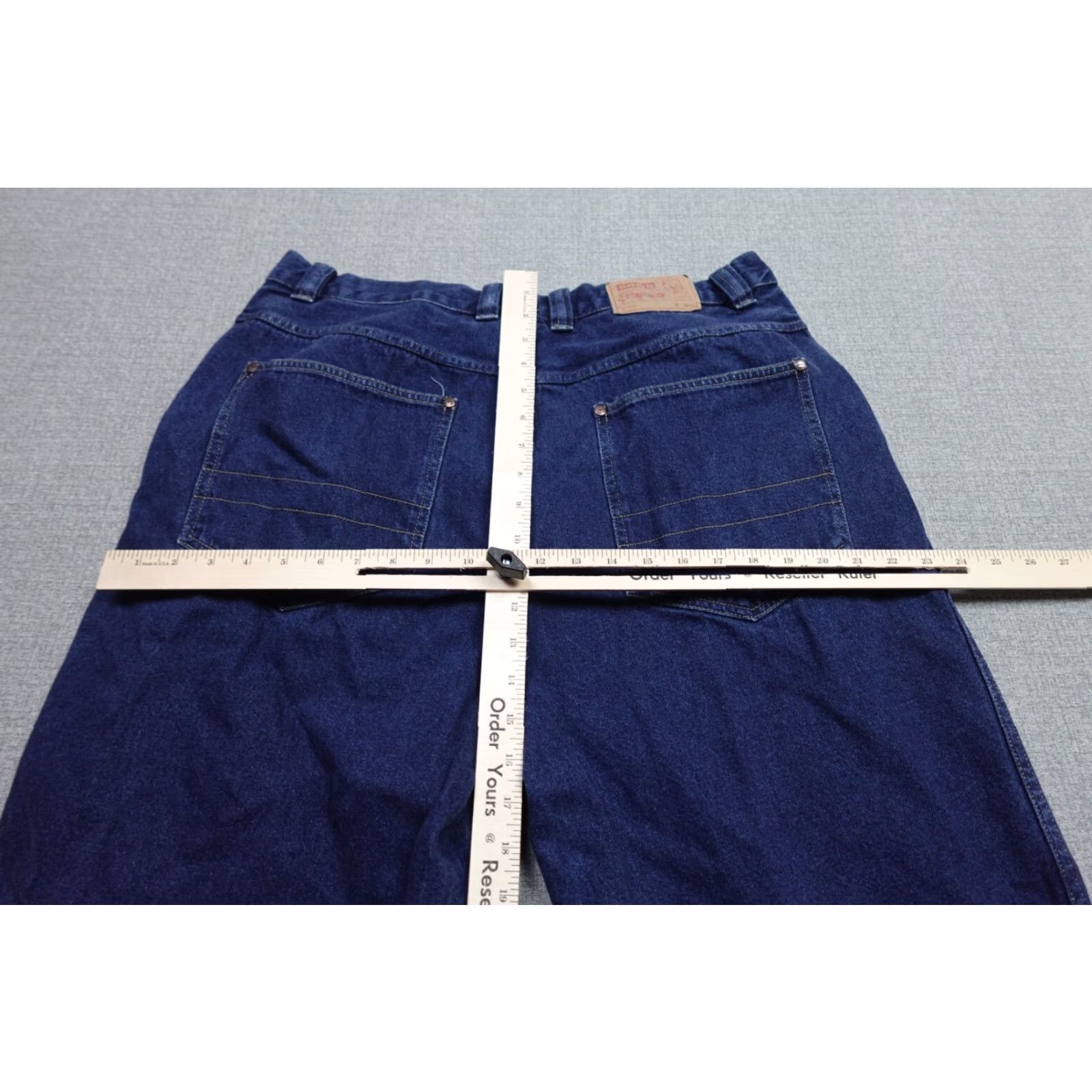 Ecko Unltd. VINTAGE Ecko Unltd Short Mens 38 Blue Baggy Wide Leg Loose Fit Dark Wash Skater Size US 38 / EU 54 - 5 Thumbnail