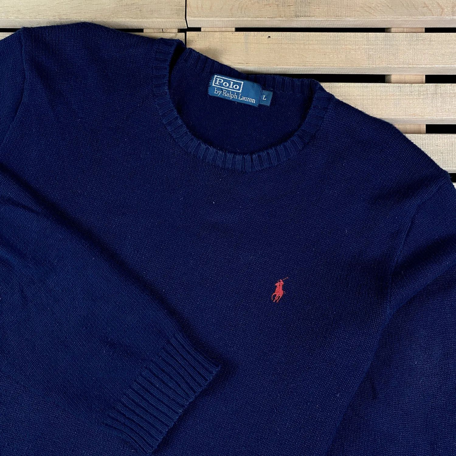 Polo Ralph Lauren Mens Sweater Polo Ralph Lauren Vintage Size L Size US L / EU 52-54 / 3 - 2 Thumbnail