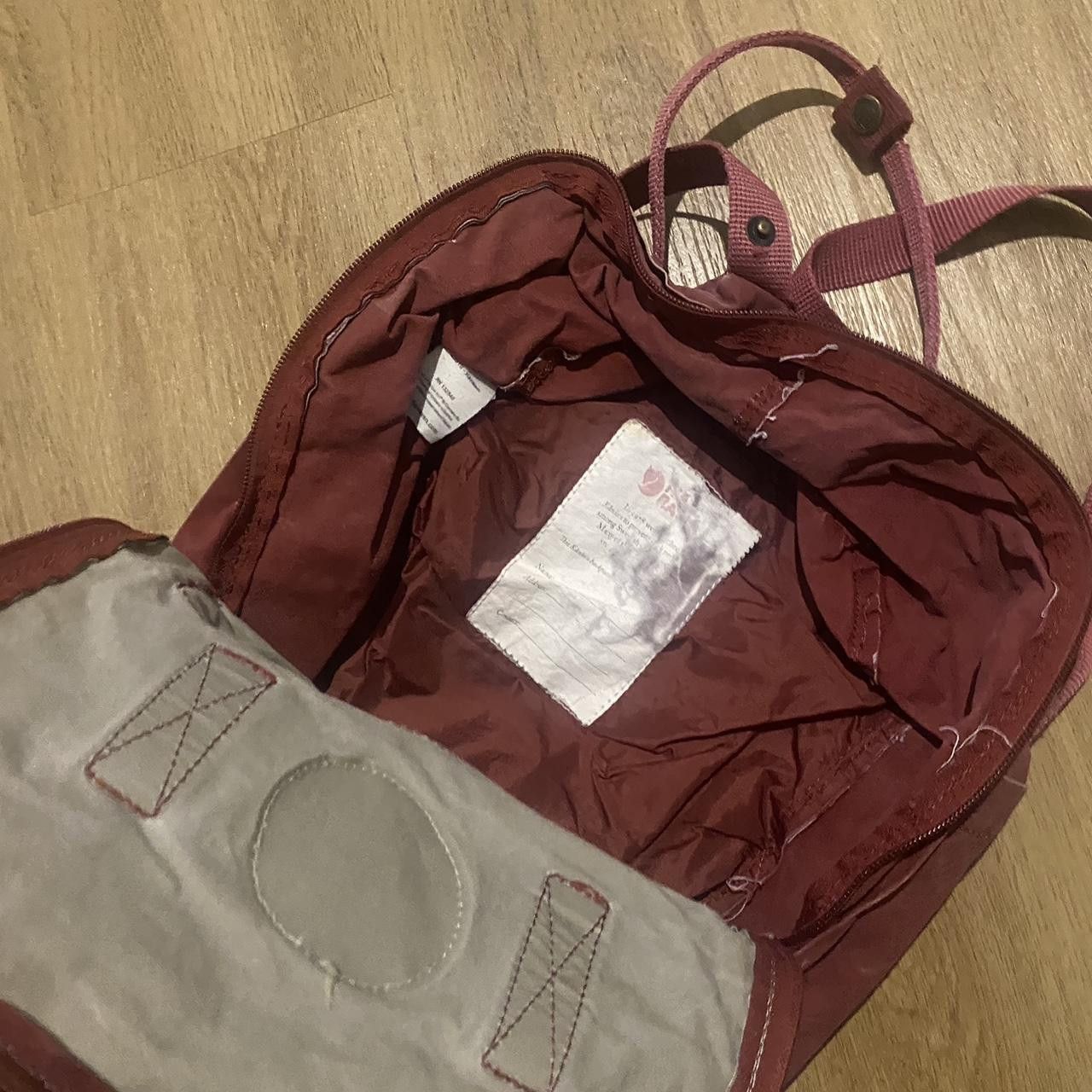 Fjallraven Vintage 90s y2k 2000s washed Burgundy and grey Size US S / EU 44-46 / 1 - 6 Thumbnail