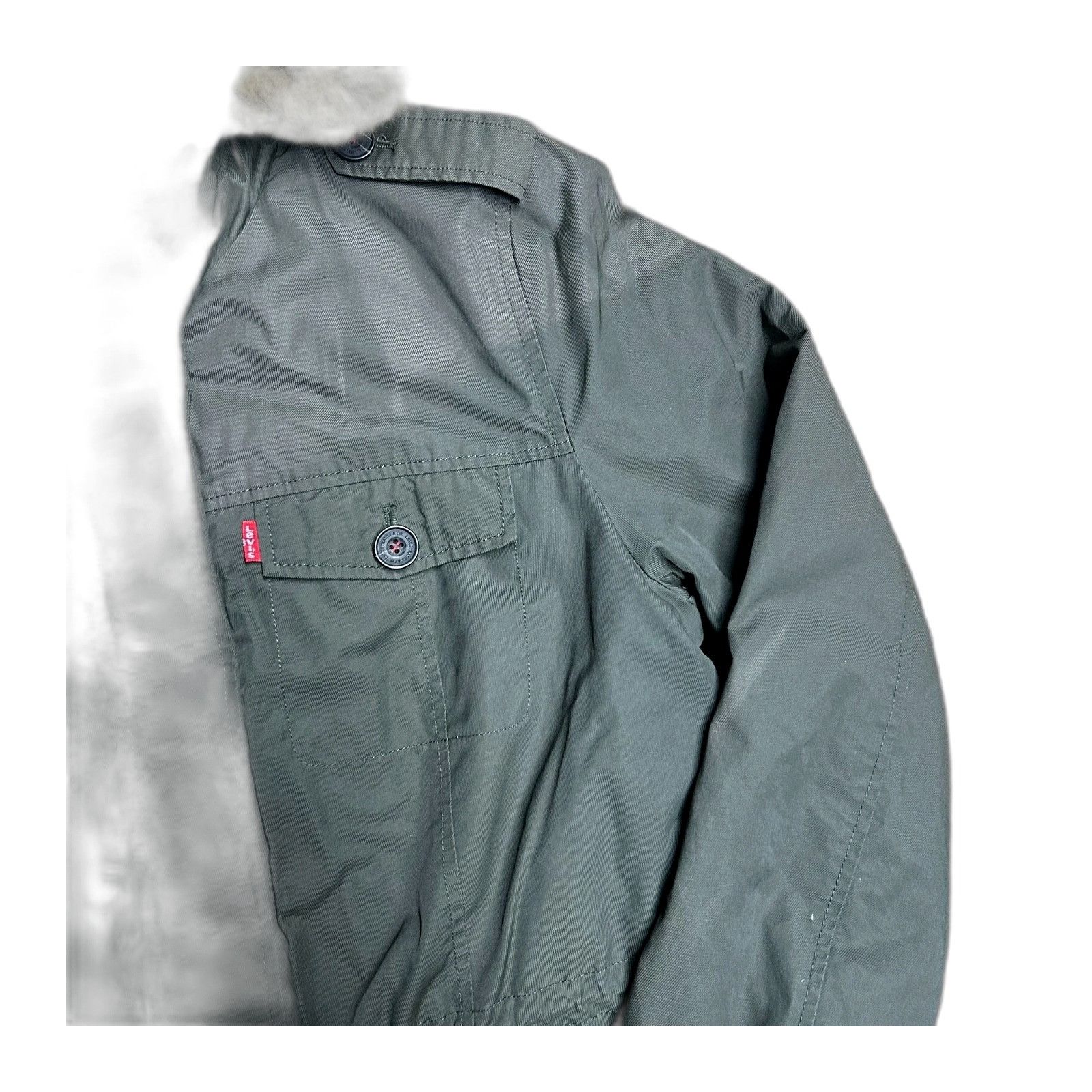 Levi's Levi'S Heavyweight Winter Parka Faux Fur Coat Green Xl Sunda Size US XL / EU 56 / 4 - 2 Thumbnail