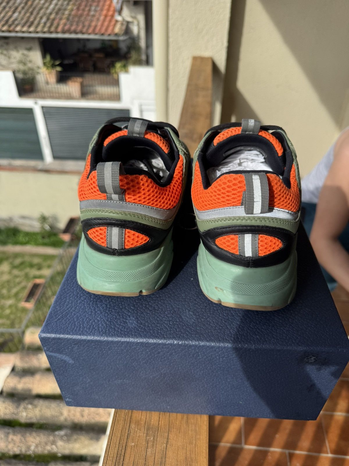 Dior Dior b22 khaki orange Size US 8 / EU 41 - 4 Thumbnail