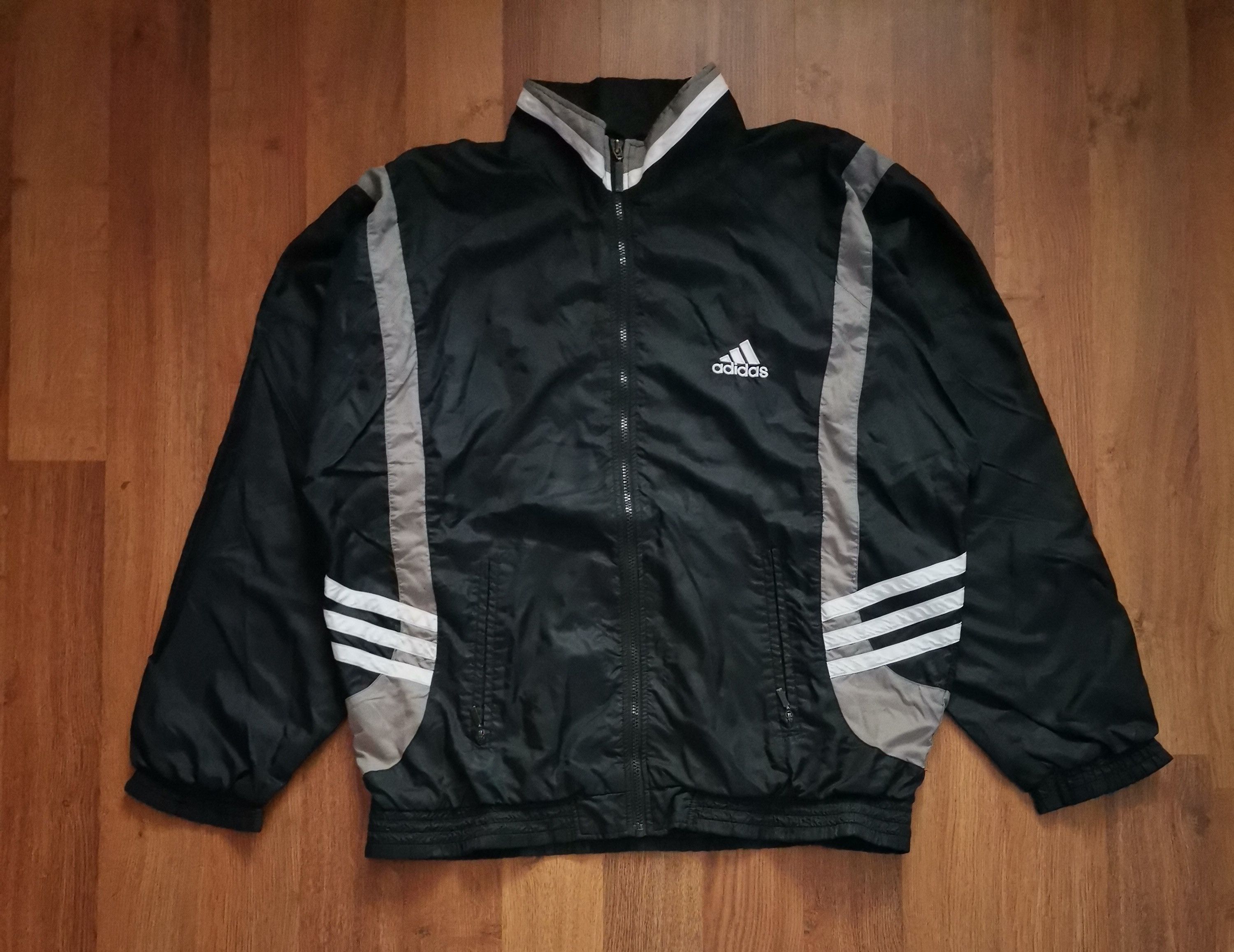 Adidas Vintage Adidas Track Jacket Size US L / EU 52-54 / 3 - 1 Thumbnail