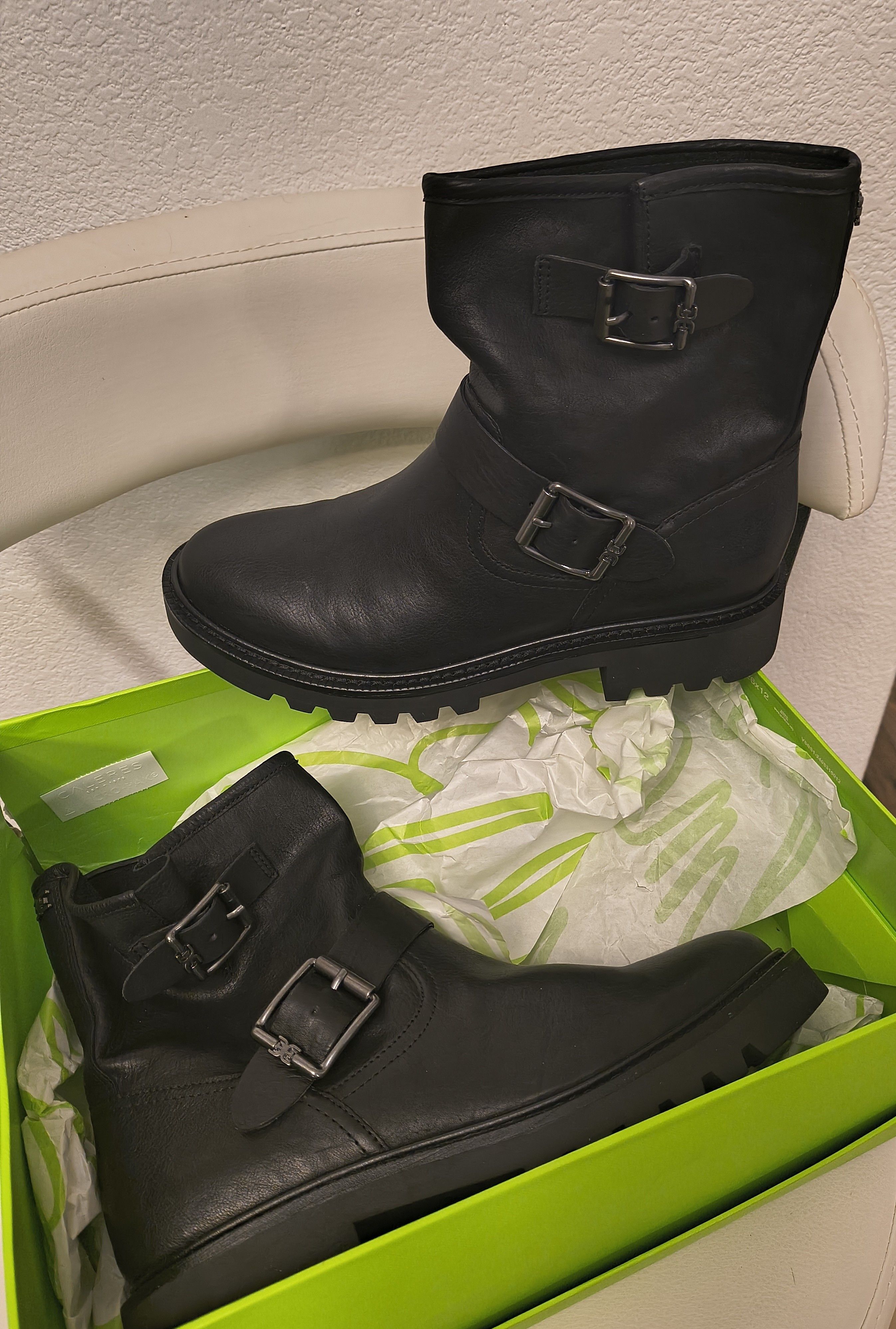 Sam Edelman Kinsley Moto Boot Size US 7.5 / IT 37.5 - 3 Thumbnail