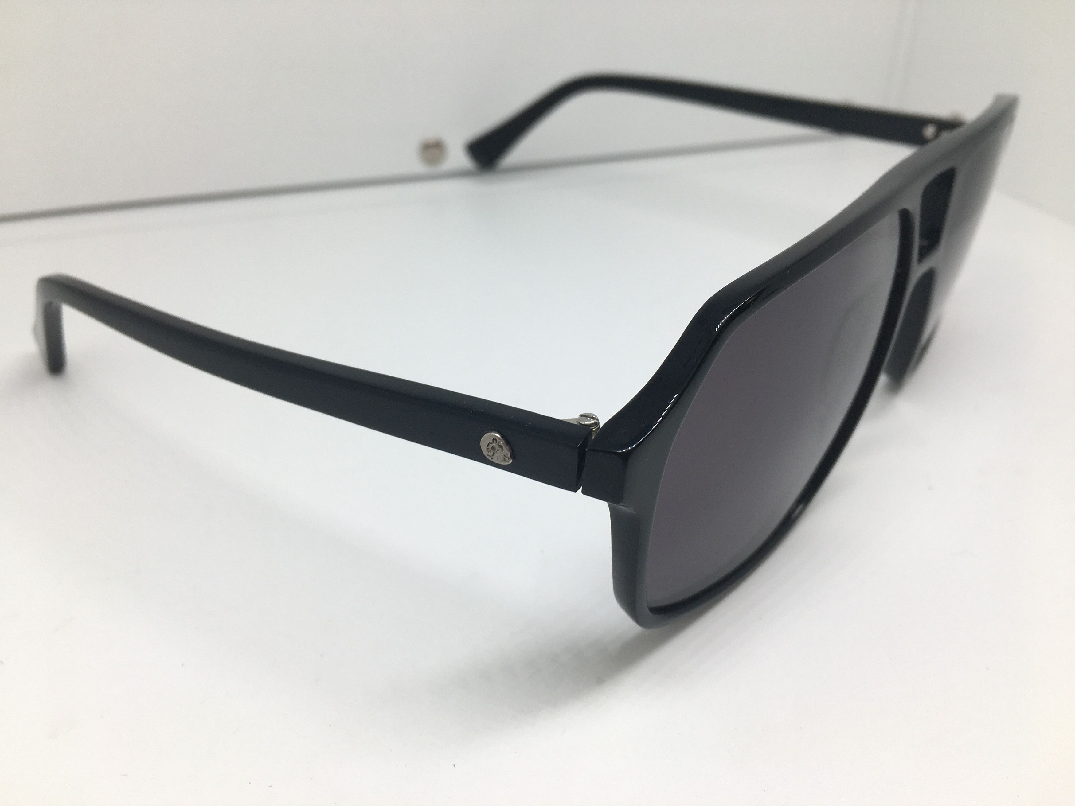 Vintage Vintage Black Aviator Sunglasses Frame Size ONE SIZE - 2 Thumbnail