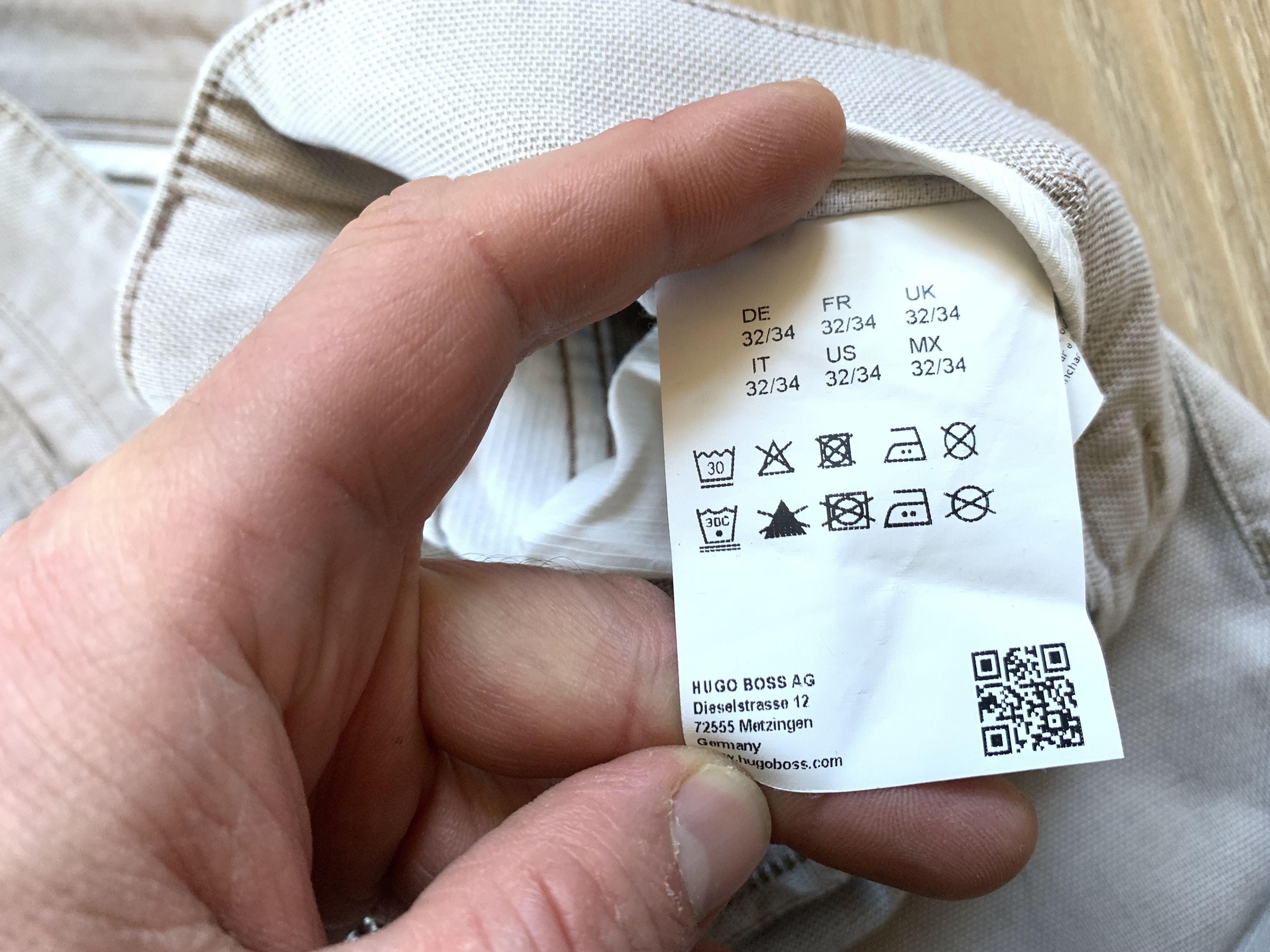 Hugo Boss Hugo Boss Stretch Grey Pants Size US 32 / EU 48 - 9 Thumbnail