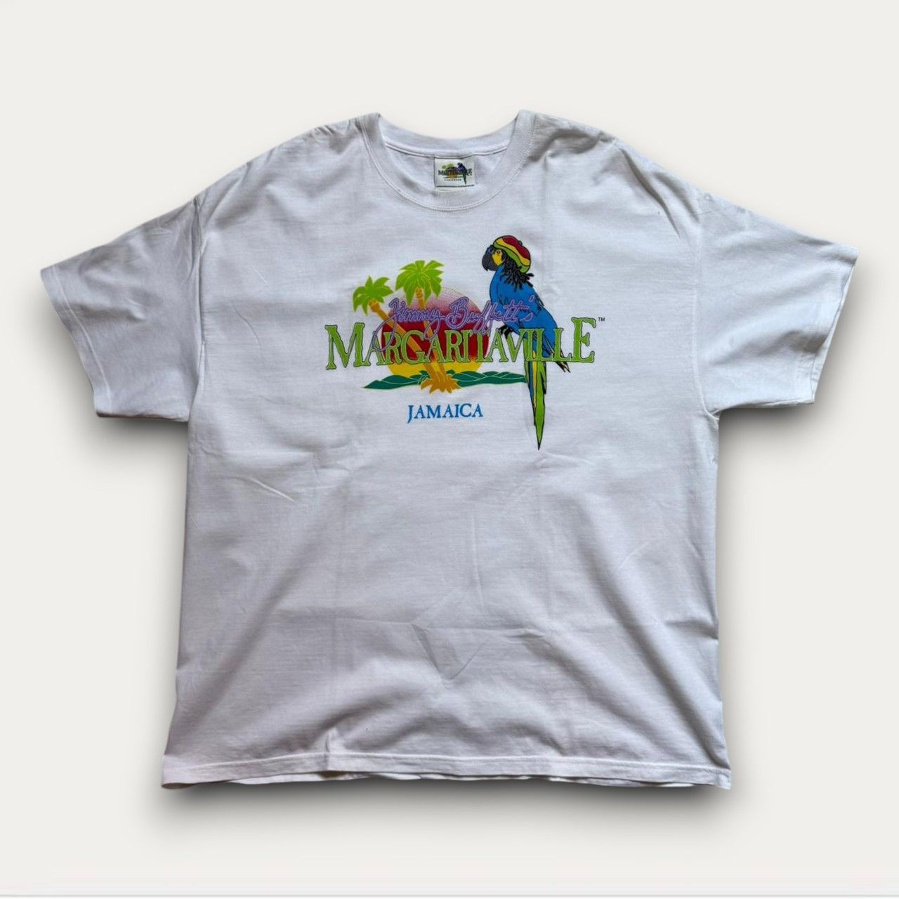 Vintage Vintage Y2K Jimmy Buffett’s Margaritaville T-Shirt Size US XL / EU 56 / 4 - 1 Thumbnail