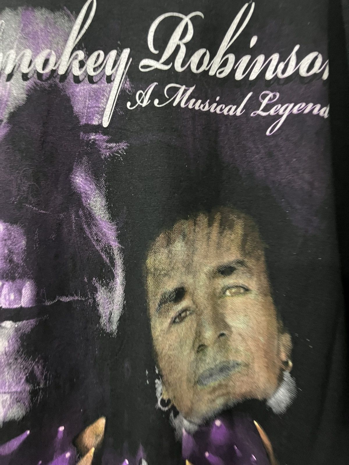 Band Tees Y2K OVERSIZED Rap Tees Smokey Robinson A Musical Legend Tee Size US XL / EU 56 / 4 - 3 Thumbnail