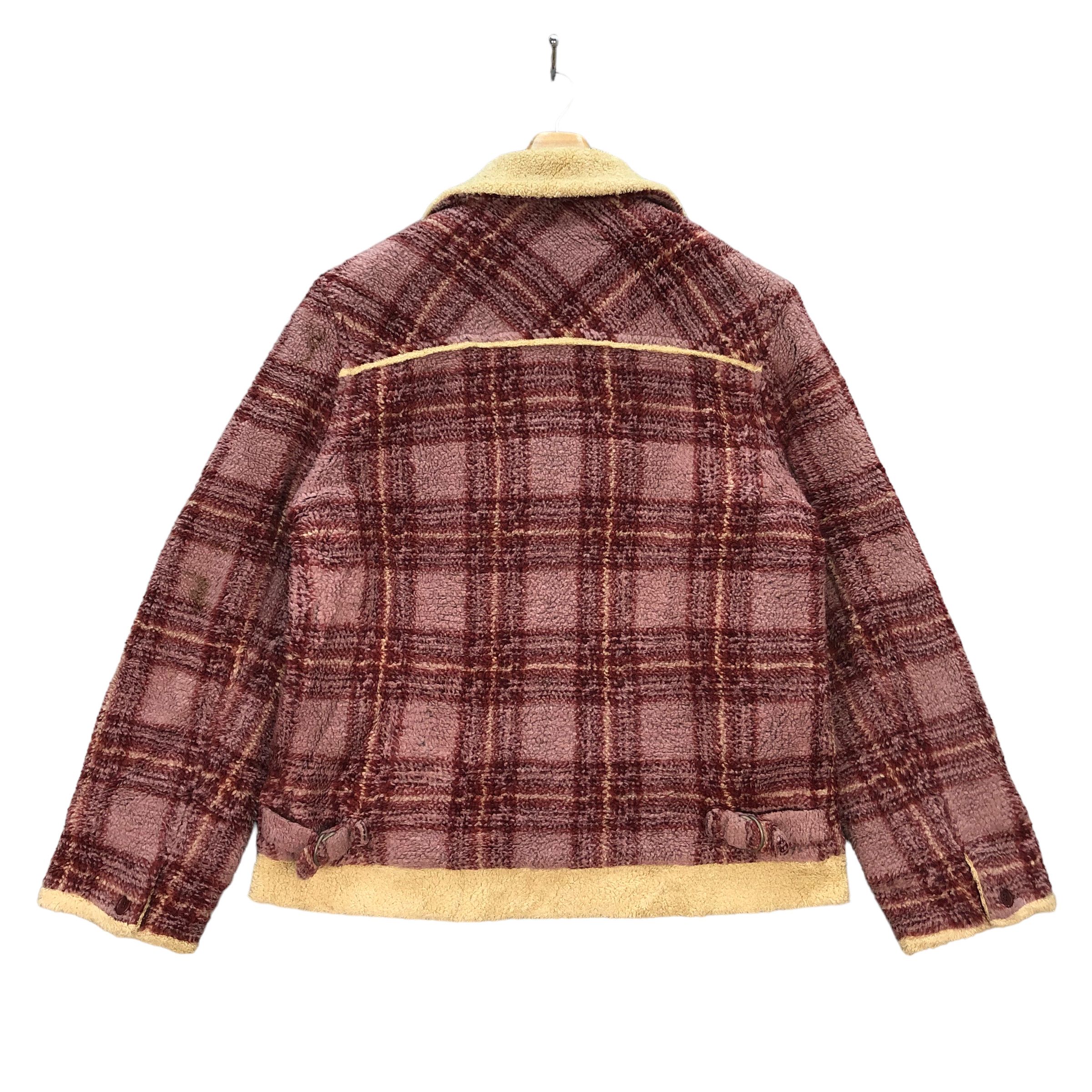 Japanese Brand PAODELO TARTAN FLEECE JACKET #7399-142 Size US M / EU 48-50 / 2 - 11 Thumbnail