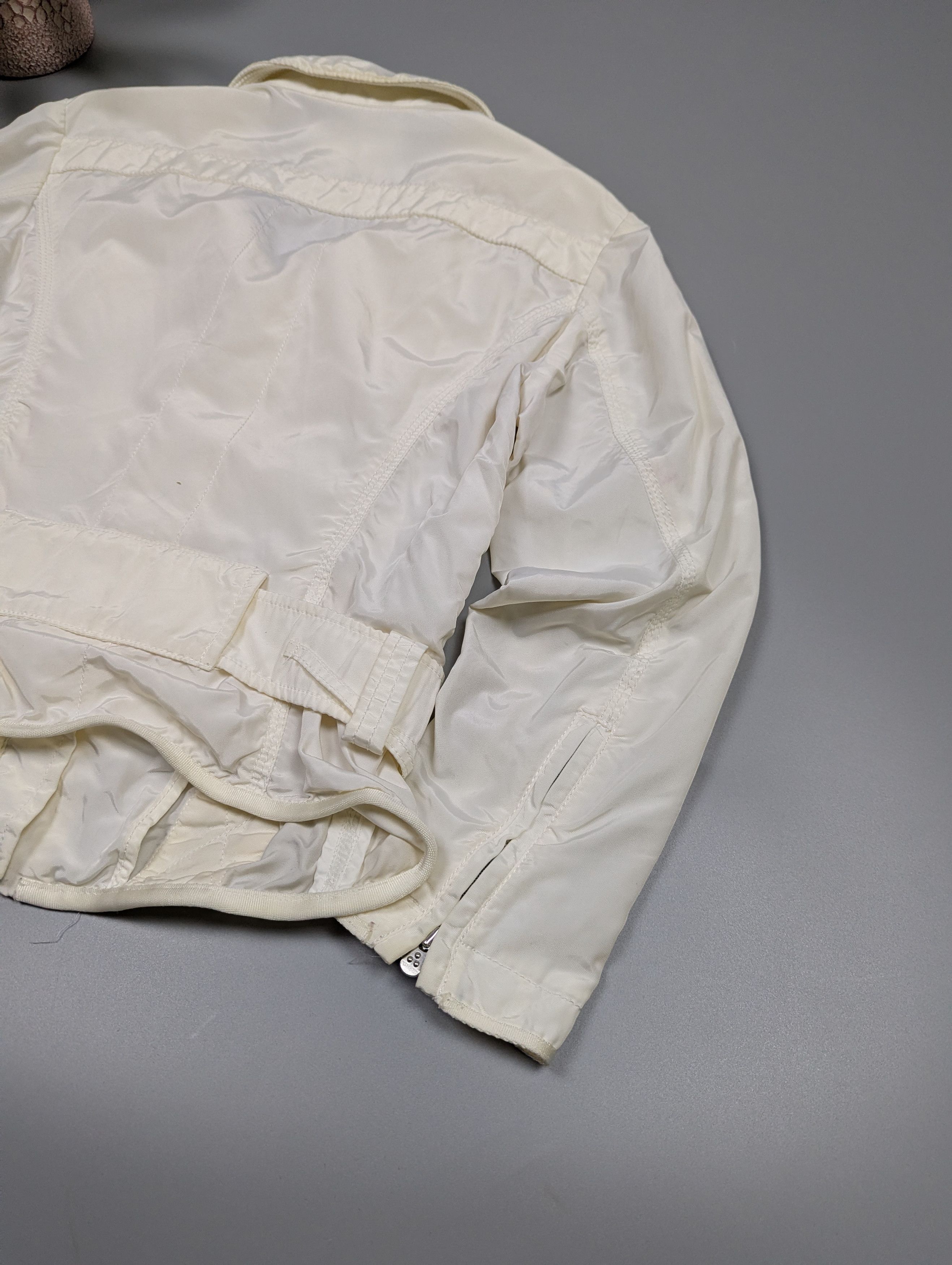 Peuterey Peuterey Hill Rose Vintage Shiny White Jacket Biker Size S / US 4 / IT 40 - 17 Thumbnail