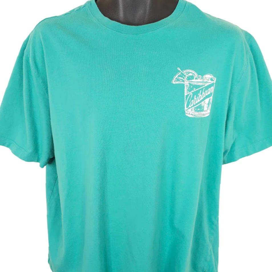 Vintage Rum Punch T Shirt Mens Size Large Blue Potions Of The Caribbean OVERSIZED Fit Size US L / EU 52-54 / 3 - 2 Thumbnail