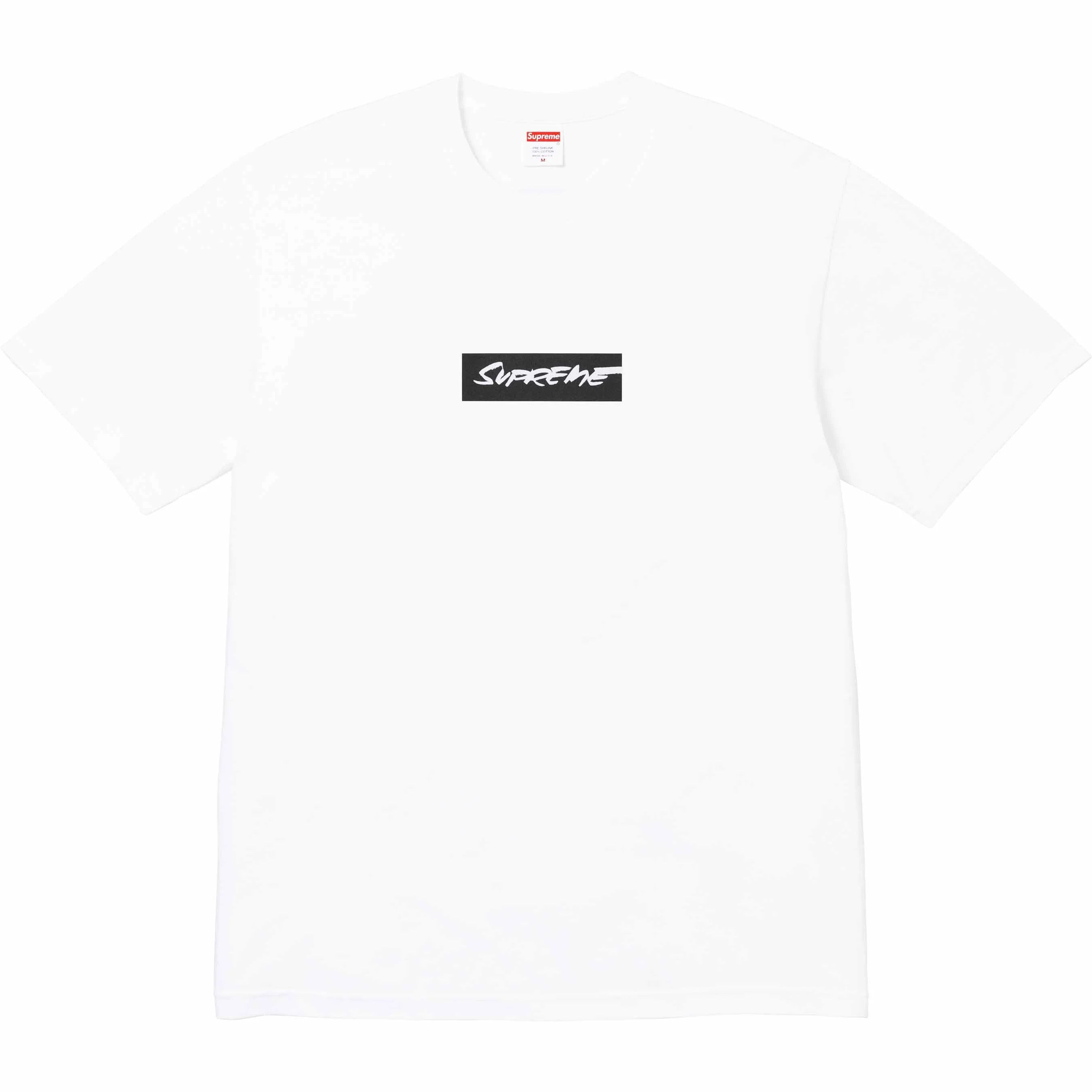 image of Futura Box Logo Tee in White, Men's (Size Small)