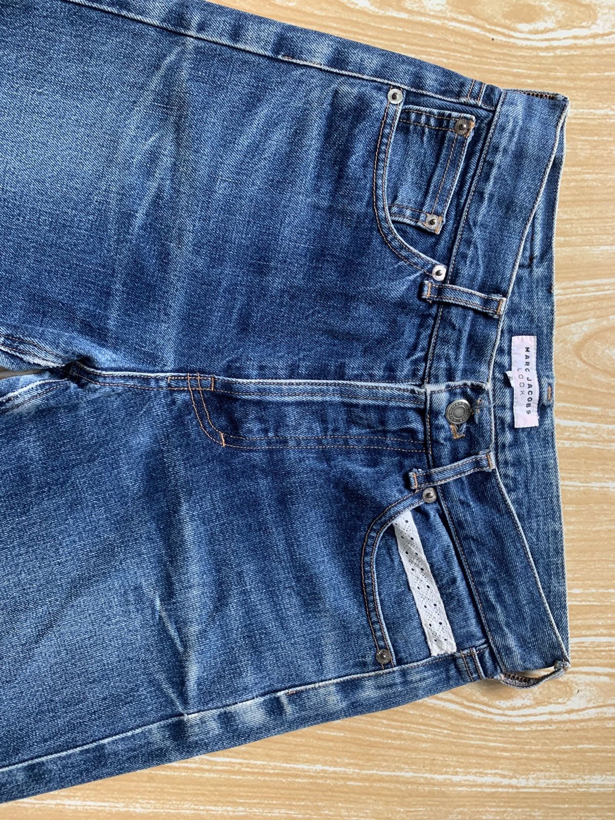 Vintage Marc Jacobs Look Selvedge Denim Pants Size US 27 - 7 Thumbnail
