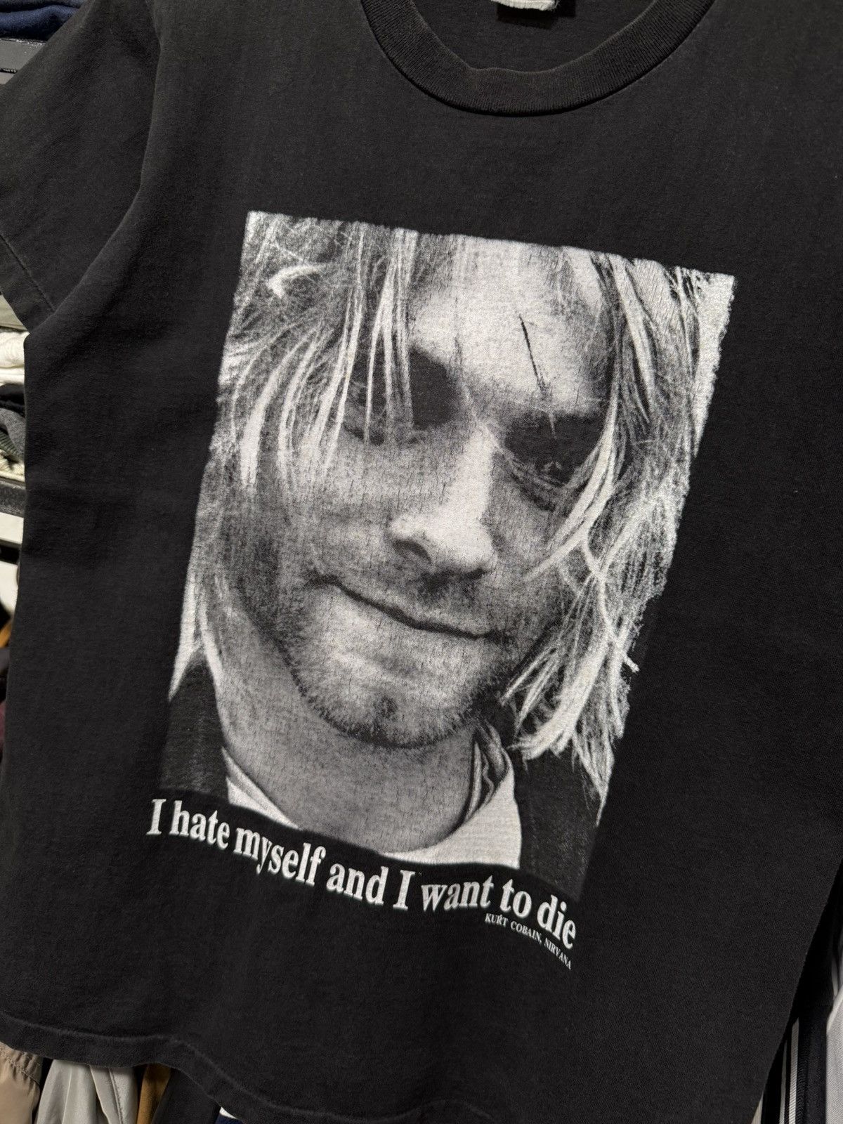 Nirvana Vintage nirvana i hate myself and i want to die tshirt Size US S / EU 44-46 / 1 - 2 Thumbnail